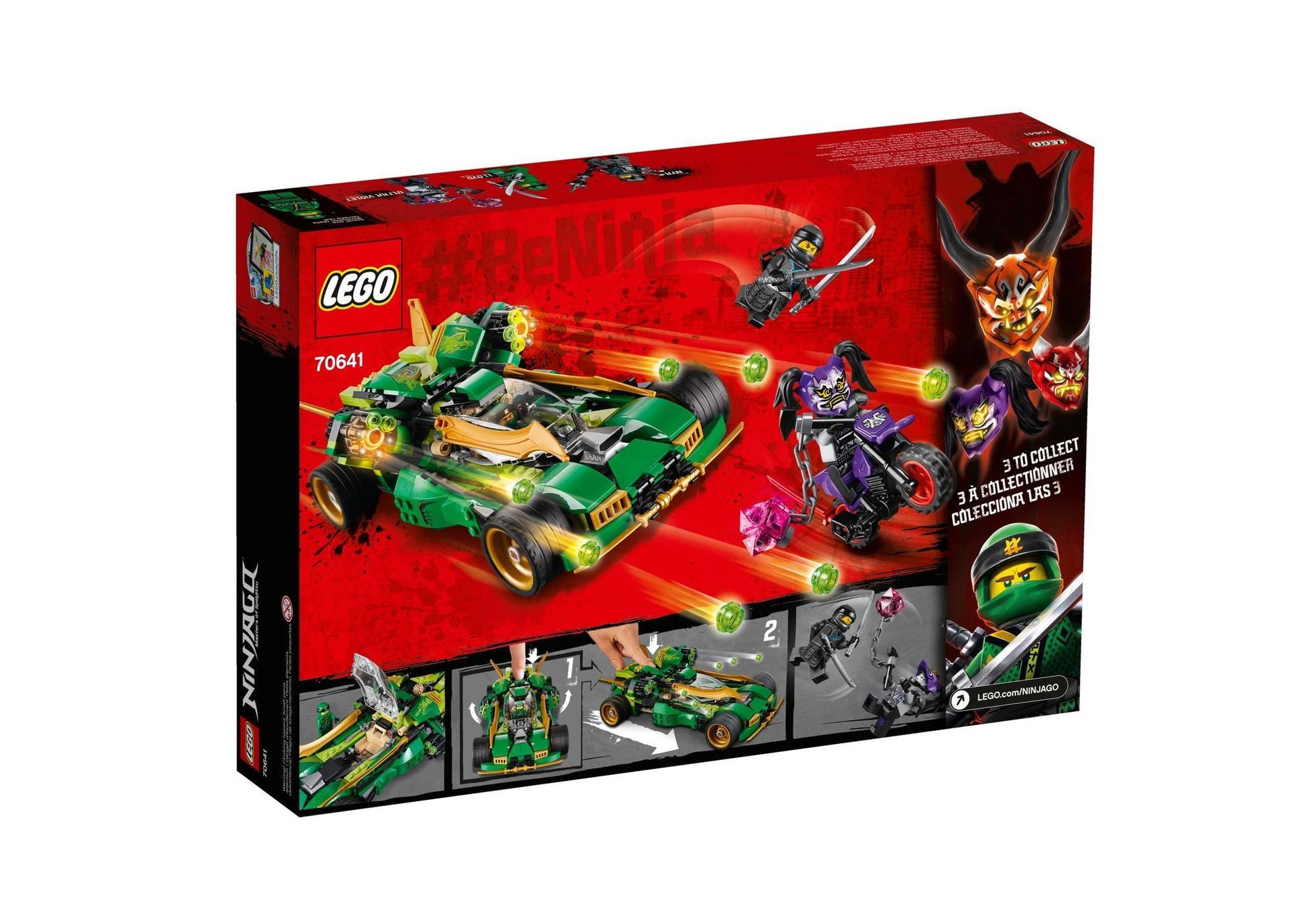 Lego 70641 Ninjago: Lloyds Nachtflitzer - plegobil