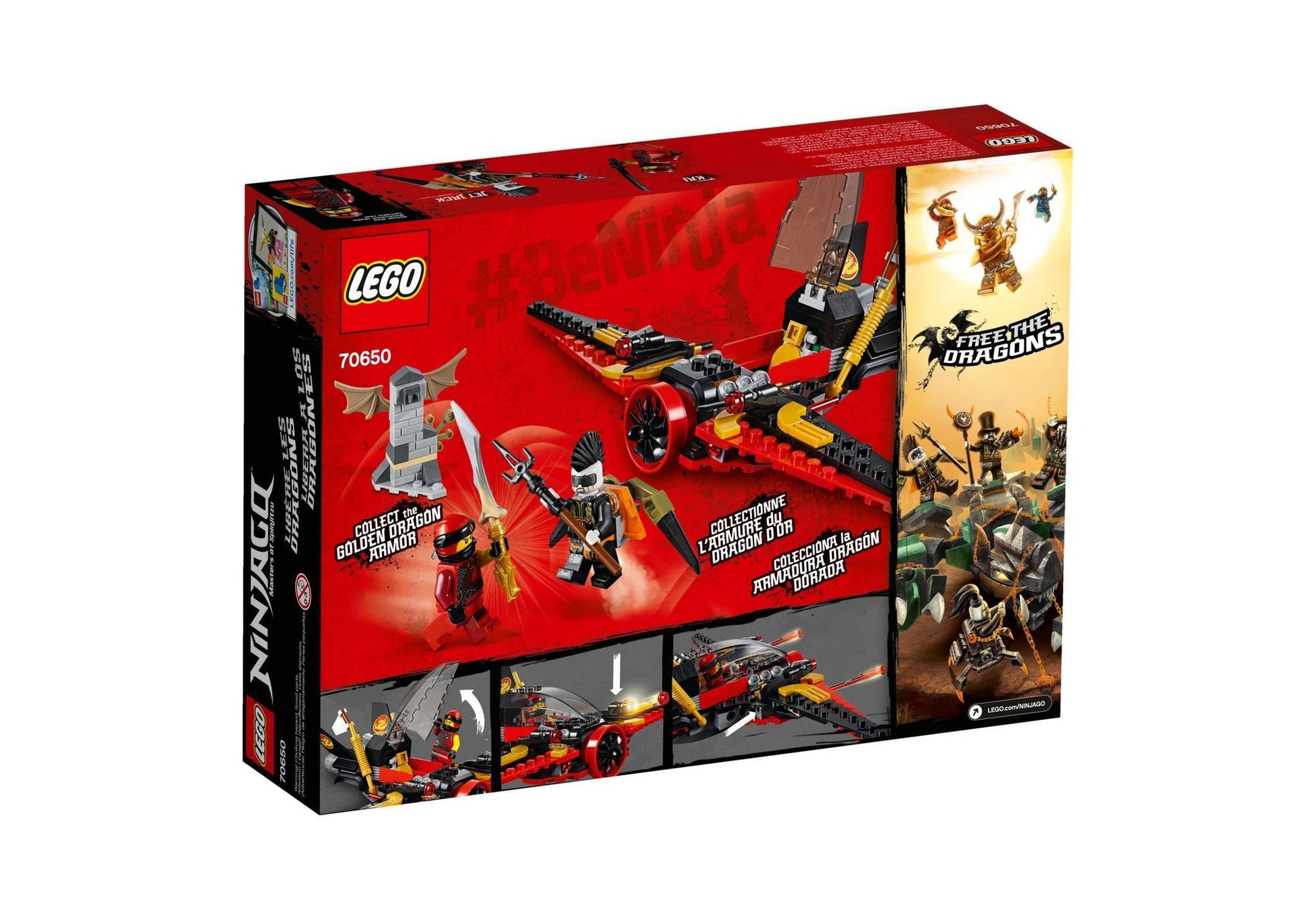 Lego 70650 Ninjago: Flügel-Speeder - plegobil