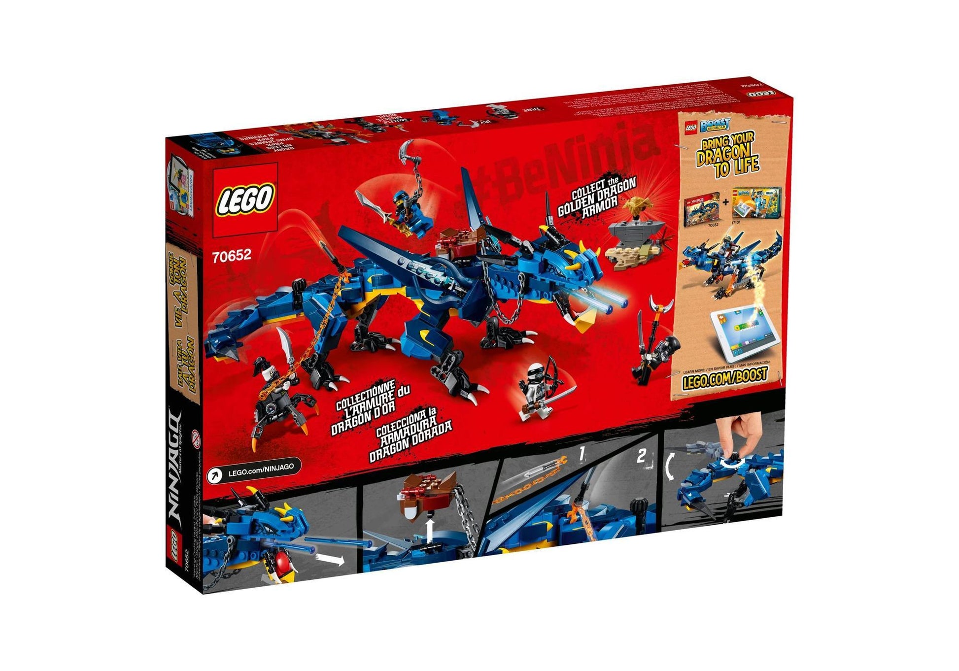 Lego 70652 Ninjago: Blitzdrache - plegobil