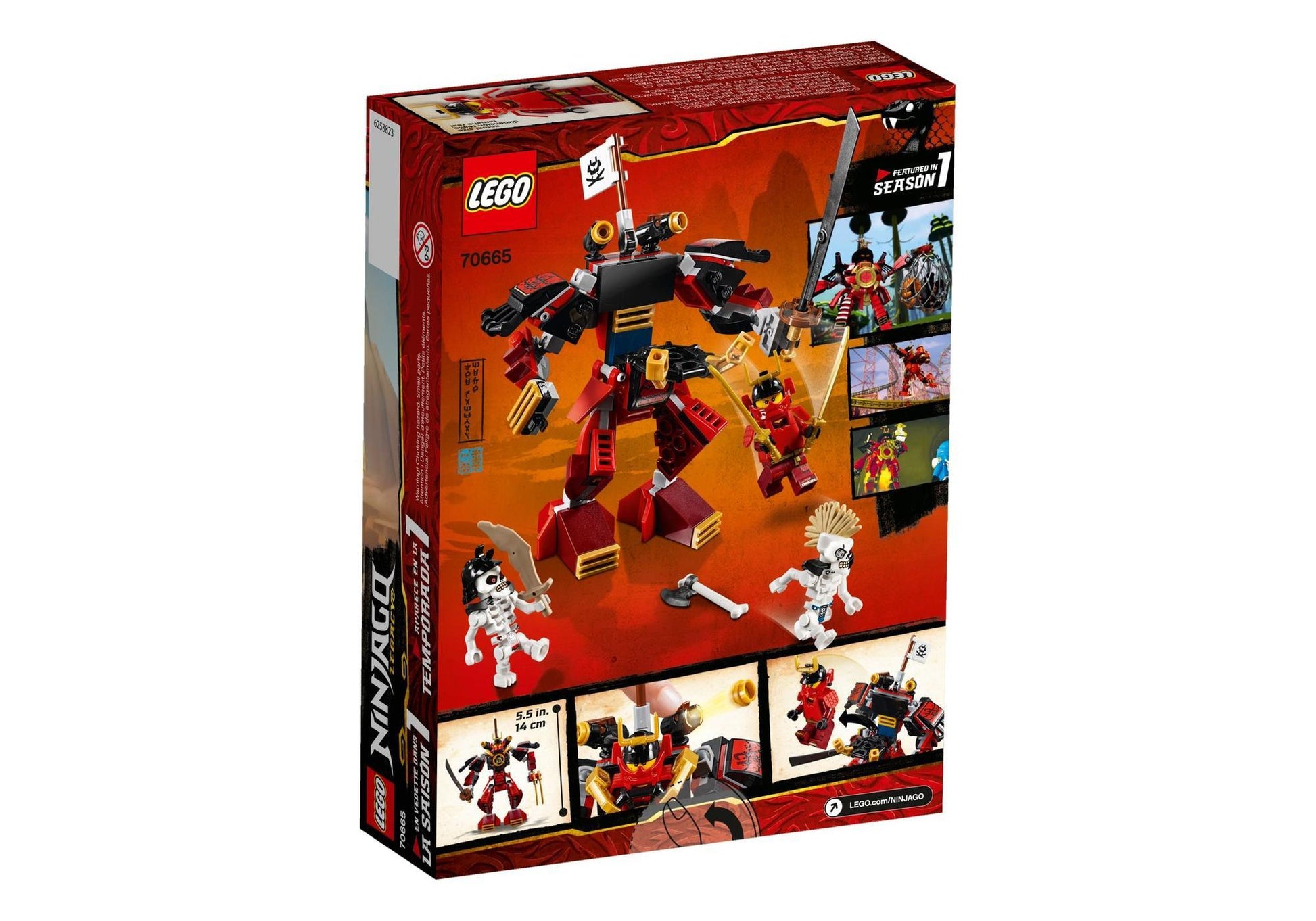 Lego 70665 Ninjago: Samurai-Roboter - plegobil