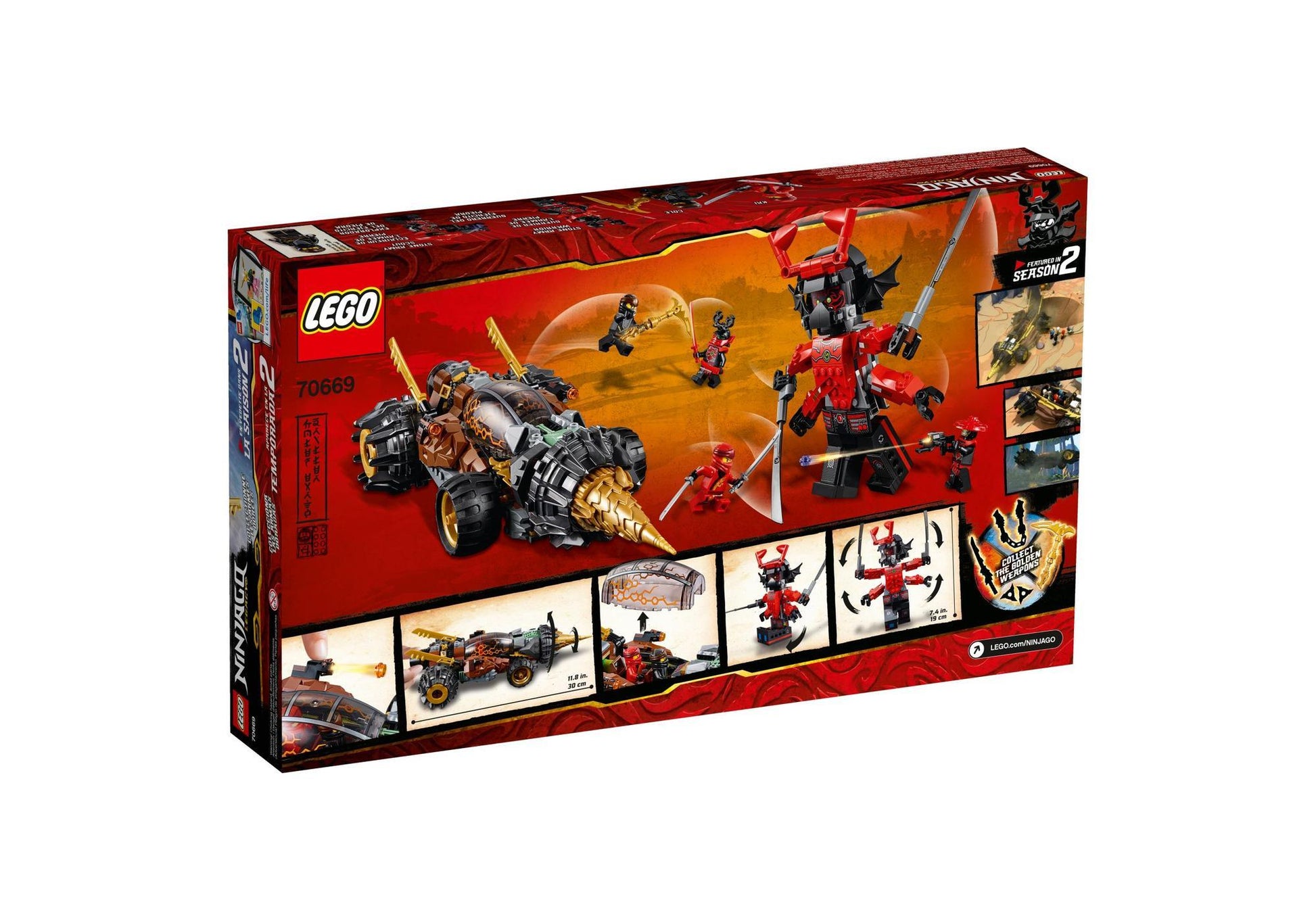 Lego 70669 Ninjago: Coles Powerbohrer - plegobil