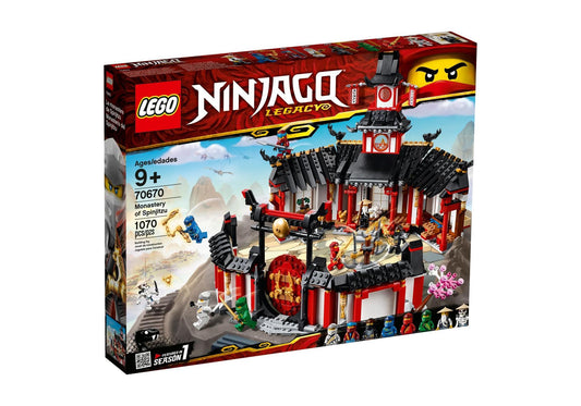Lego 70670 Ninjago: Kloster des Spinjitzu - plegobil
