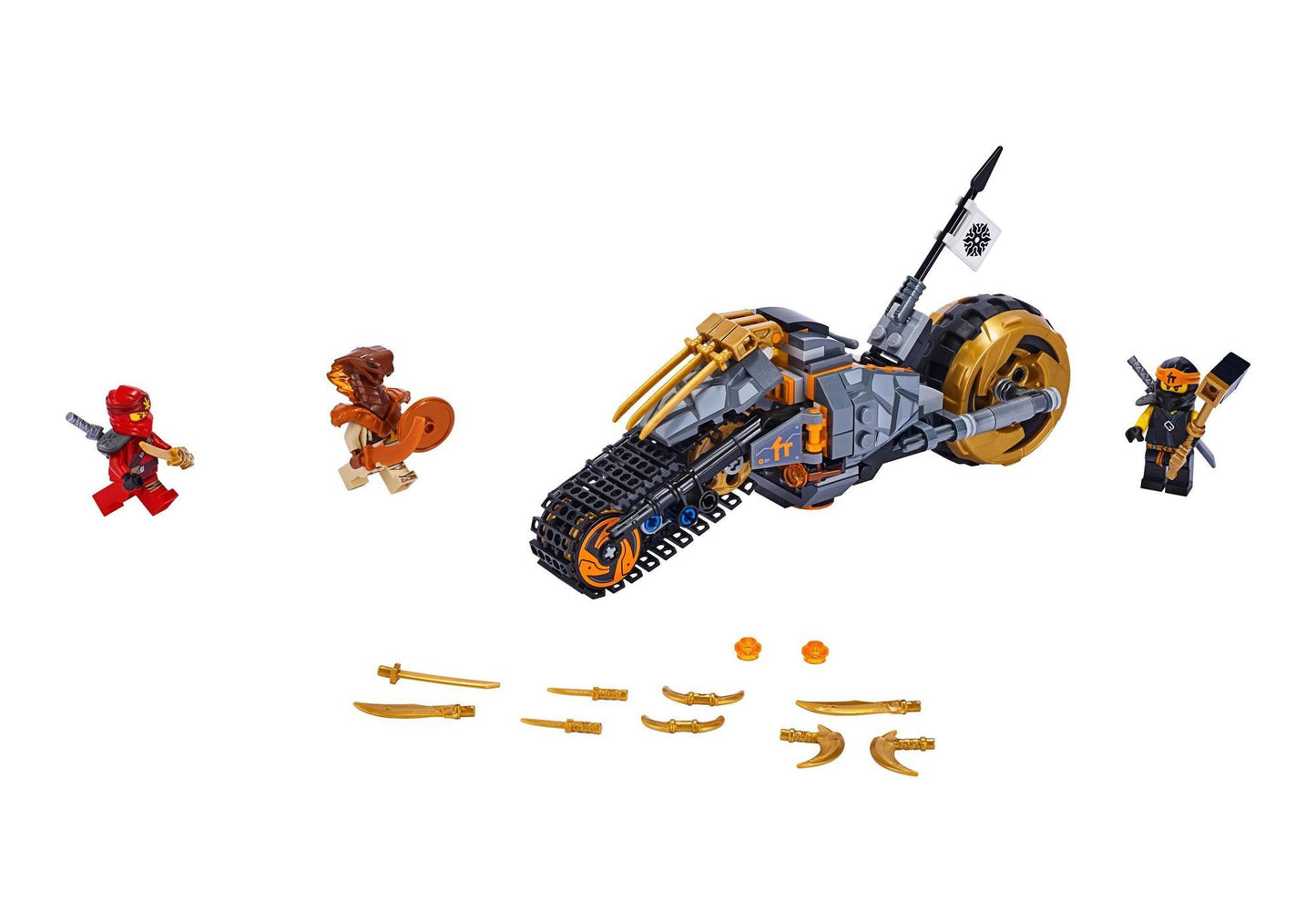 Lego 70672 Ninjago: Coles Offroad-Bike - plegobil