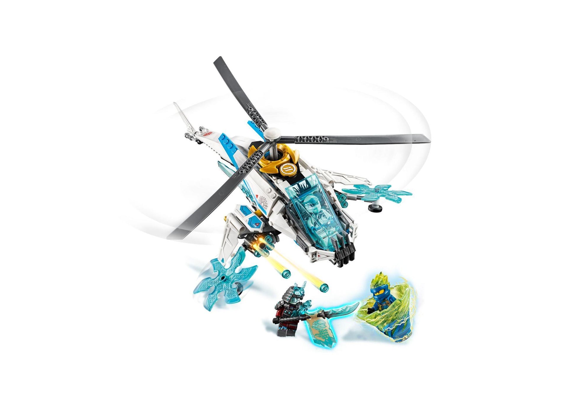 Lego 70673 Ninjago: ShuriCopter - plegobil