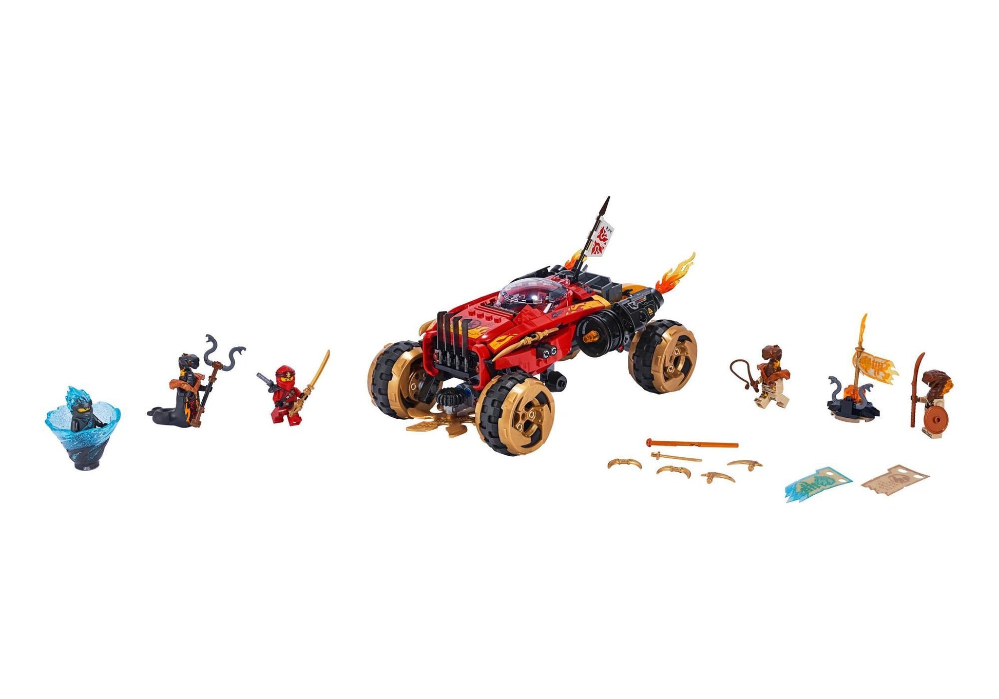 Lego 70675 Ninjago: Katana 4x4 - plegobil