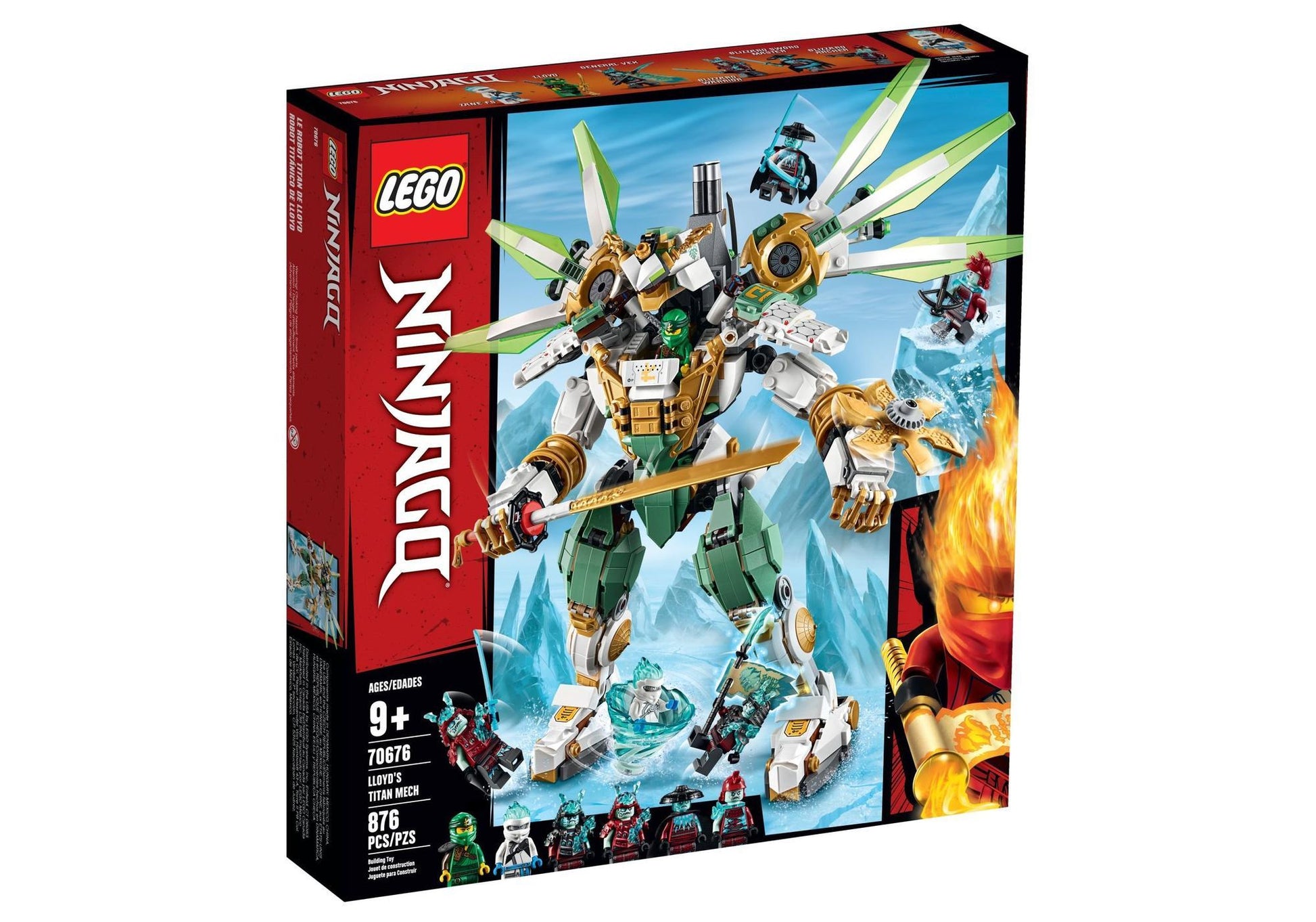 Lego 70676 Ninjago: Lloyds Titan-Mech - plegobil