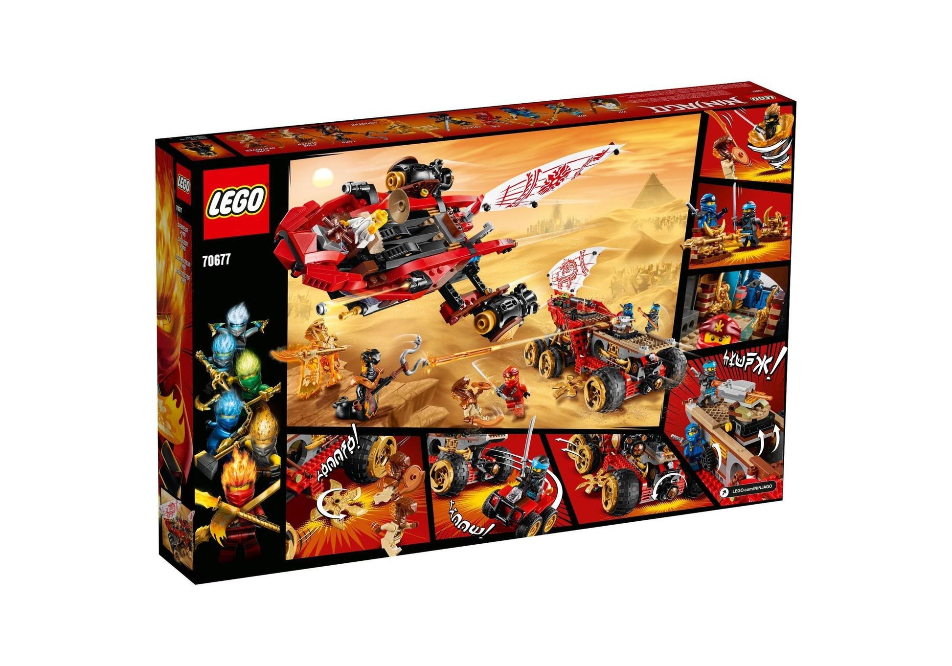 Lego 70677 Ninjago: Wüstensegler - plegobil