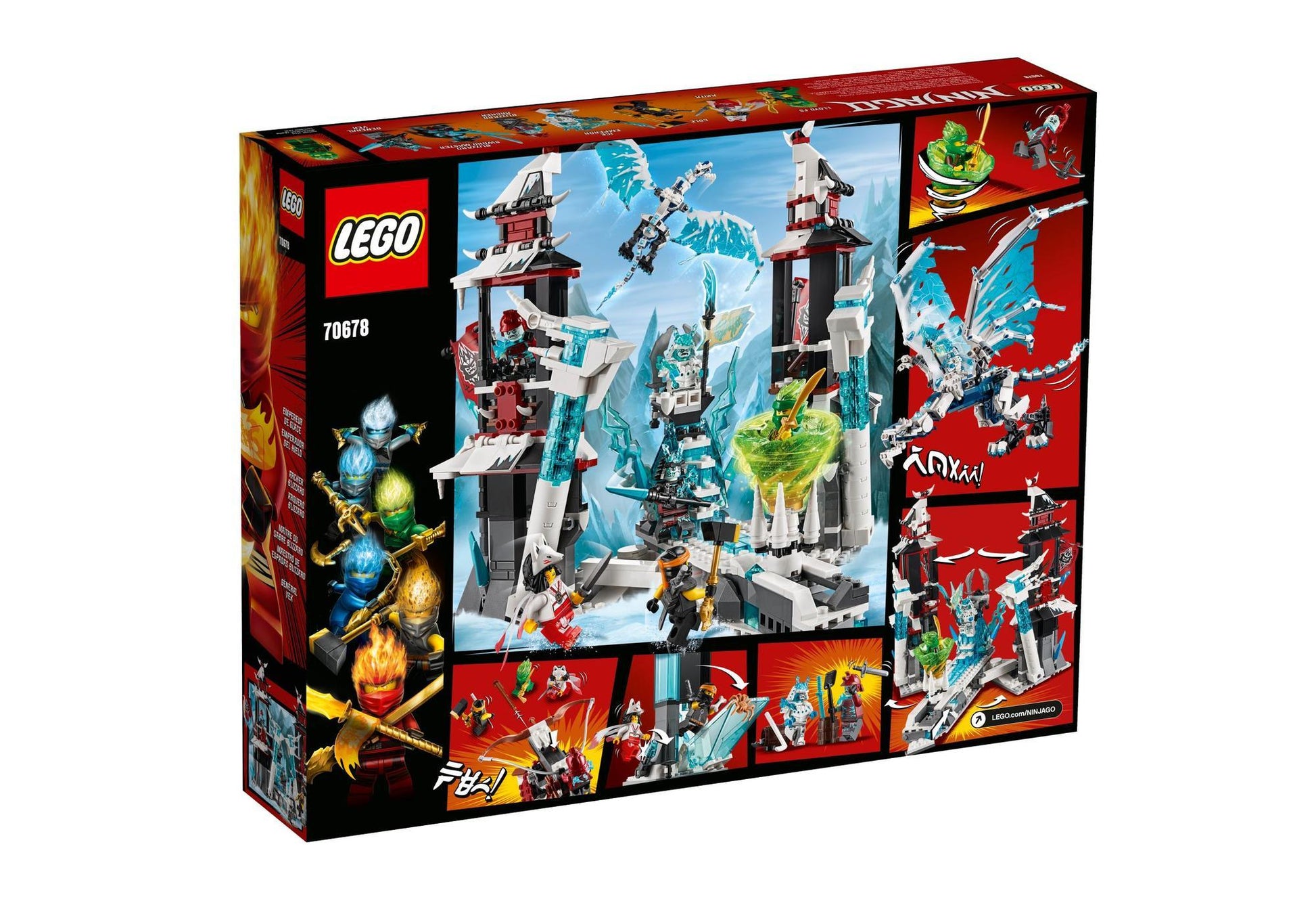 Lego 70678 Ninjago: Festung im ewigen Eis - plegobil