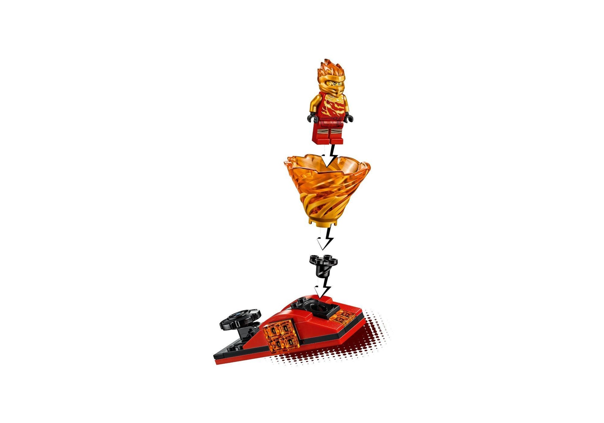 Lego 70684 Ninjago: Spinjitzu Slam - Kai vs. Eis-Samurai - plegobil