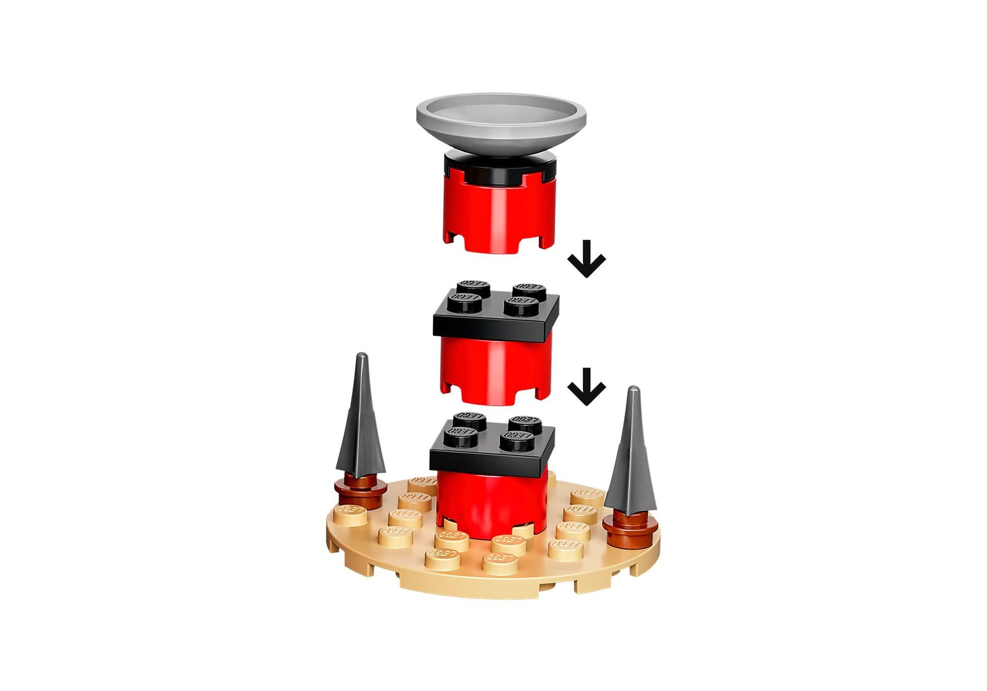 Lego 70688 Ninjago: Kais Spinjitzu-Ninjatraining - plegobil