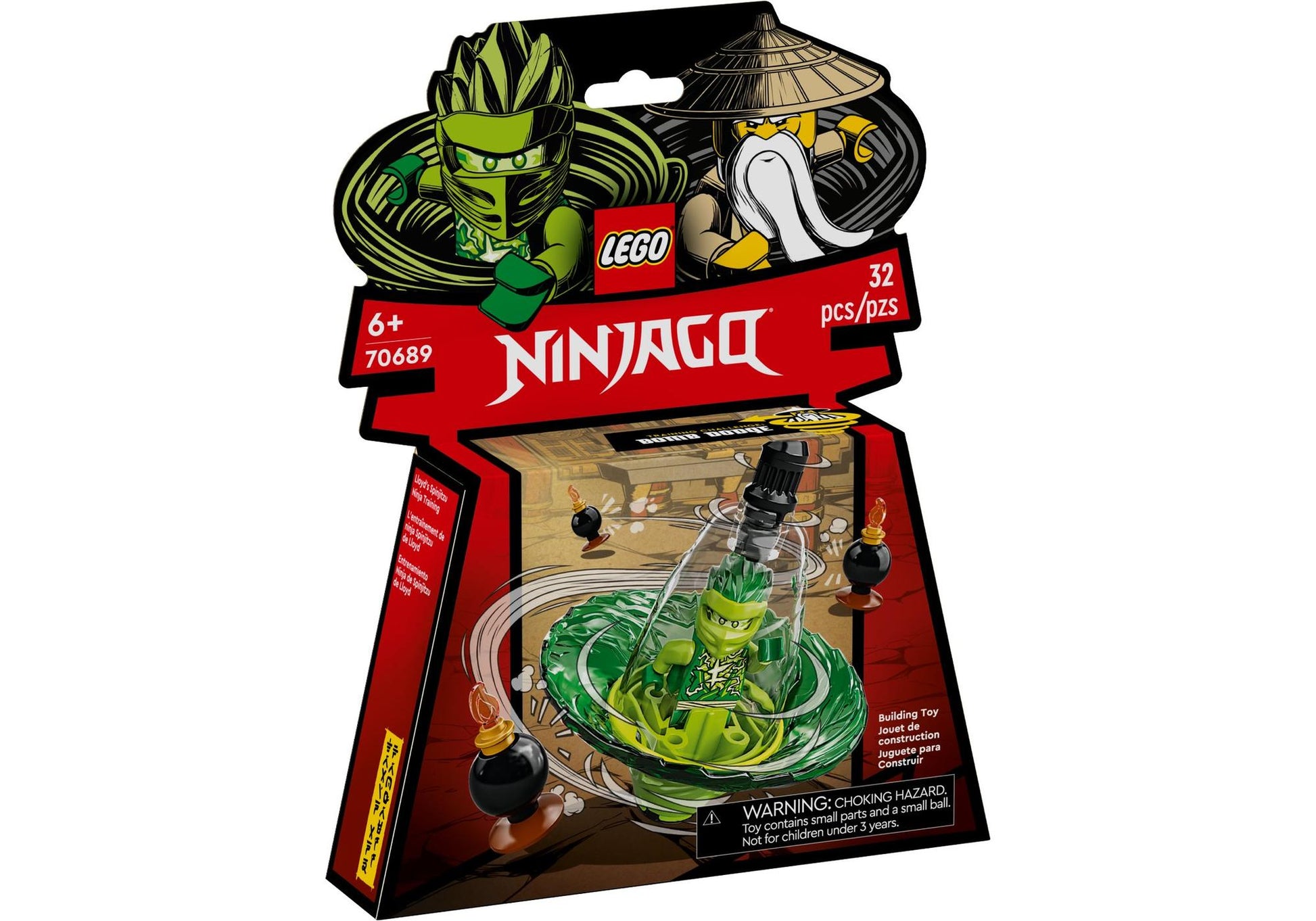 Lego 70689 Ninjago: Lloyds Spinjitzu-Ninjatraining - plegobil