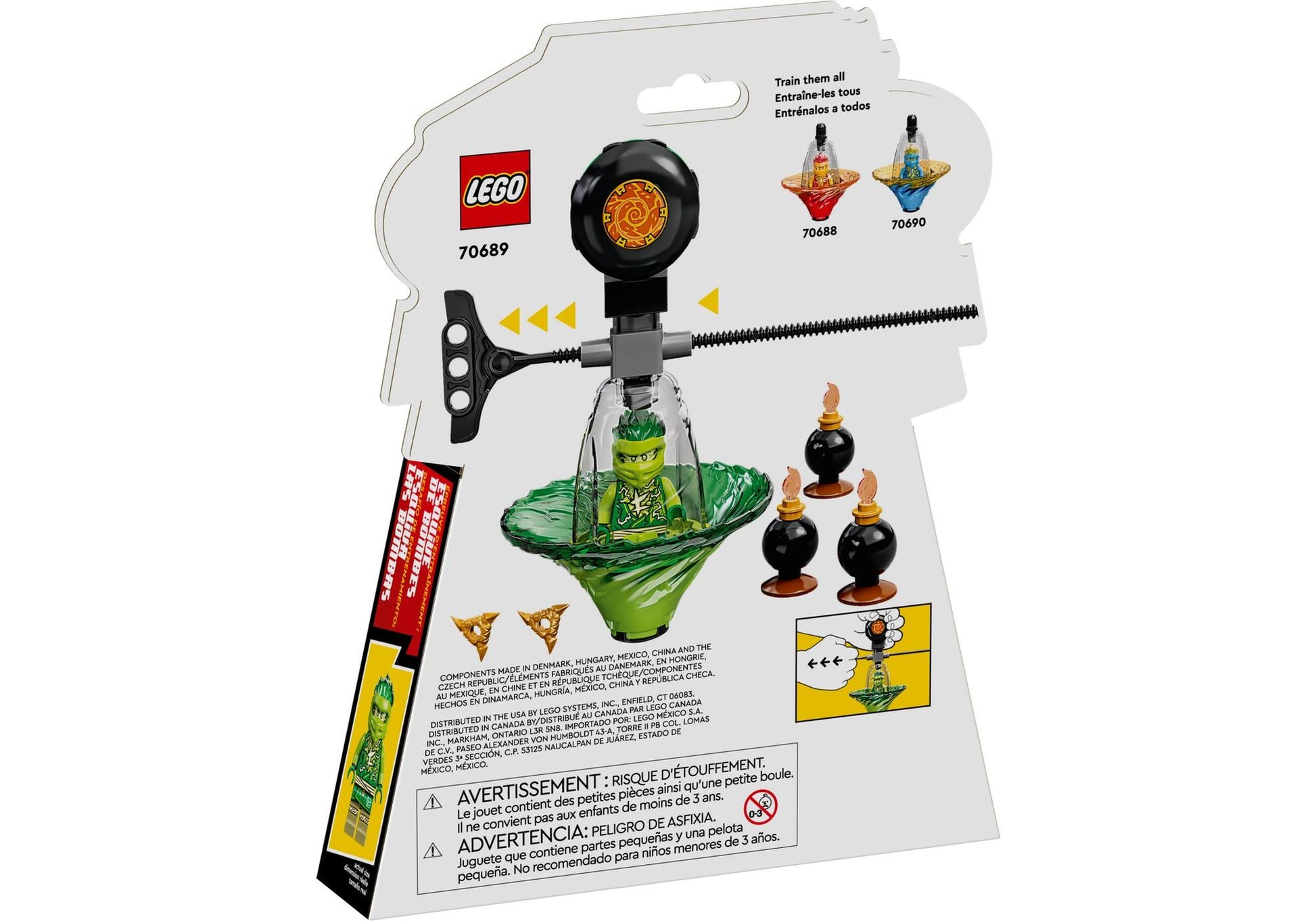 Lego 70689 Ninjago: Lloyds Spinjitzu-Ninjatraining - plegobil