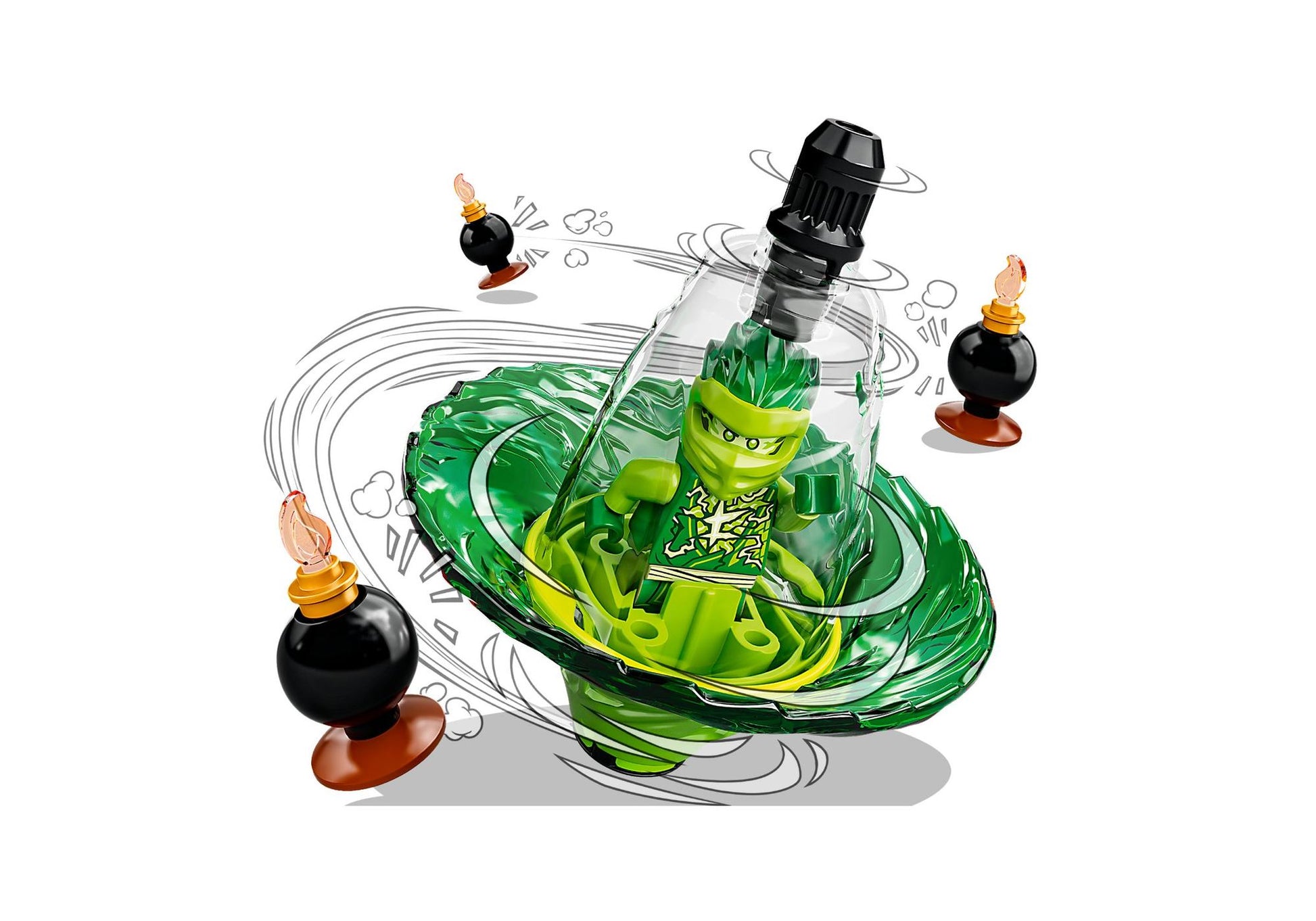 Lego 70689 Ninjago: Lloyds Spinjitzu-Ninjatraining - plegobil