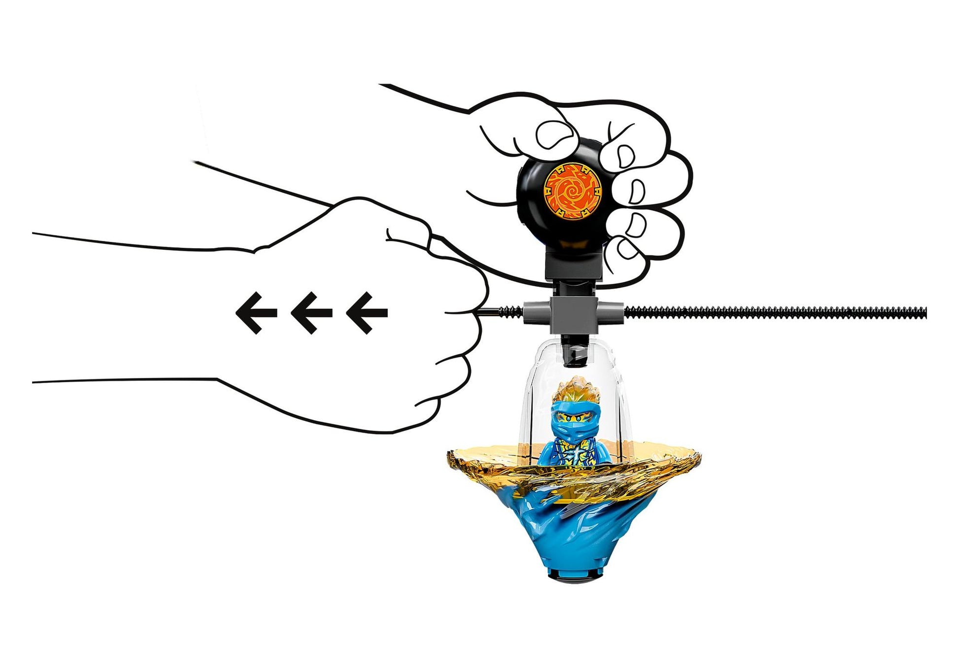 Lego 70690 Ninjago: Jays Spinjitzu-Ninjatraining - plegobil