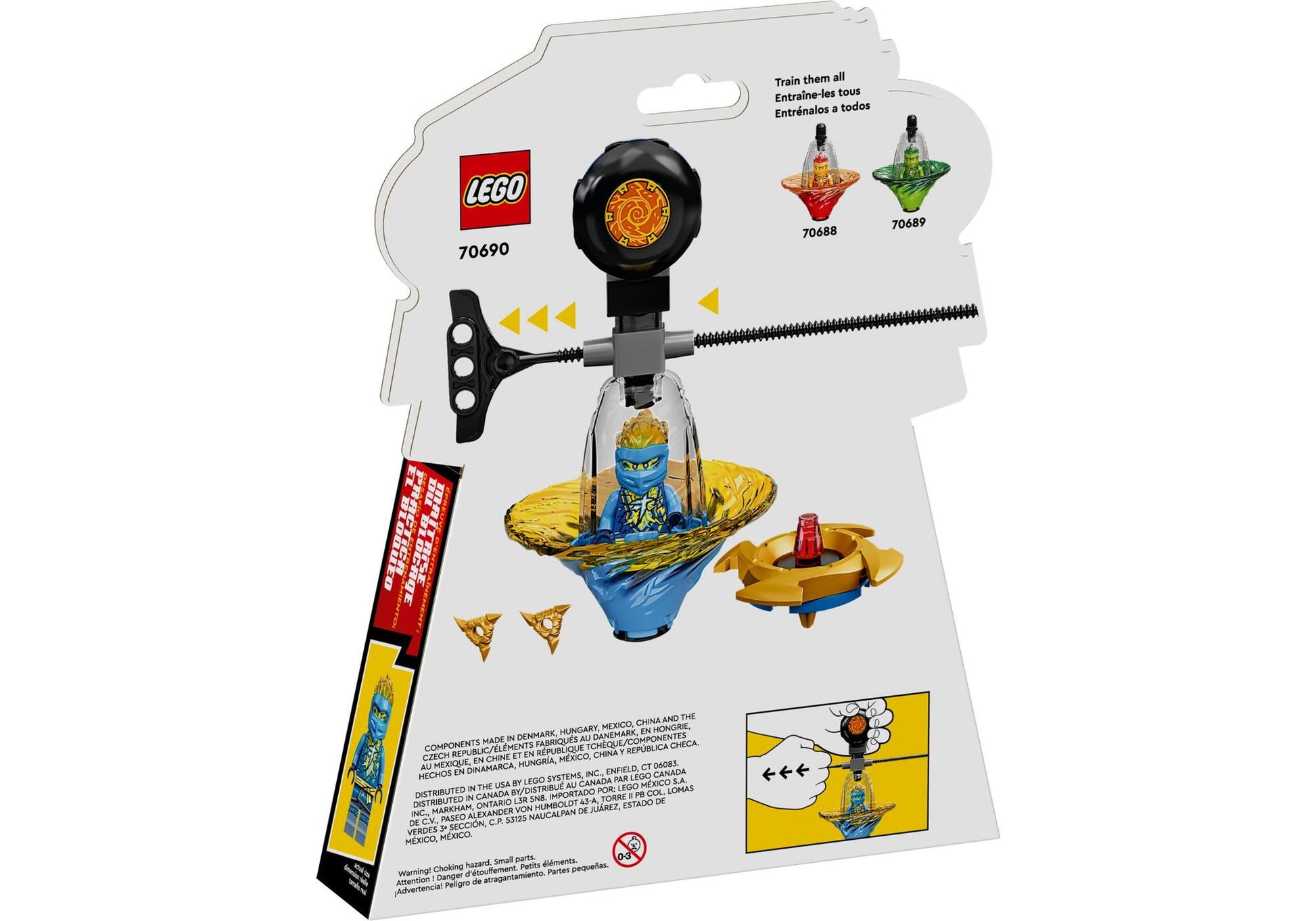 Lego 70690 Ninjago: Jays Spinjitzu-Ninjatraining - plegobil