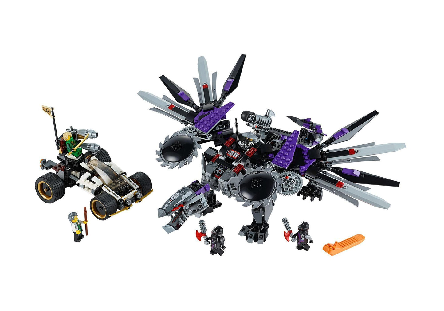 Lego 70725 Ninjago: Nindroid Robo-Drache - plegobil