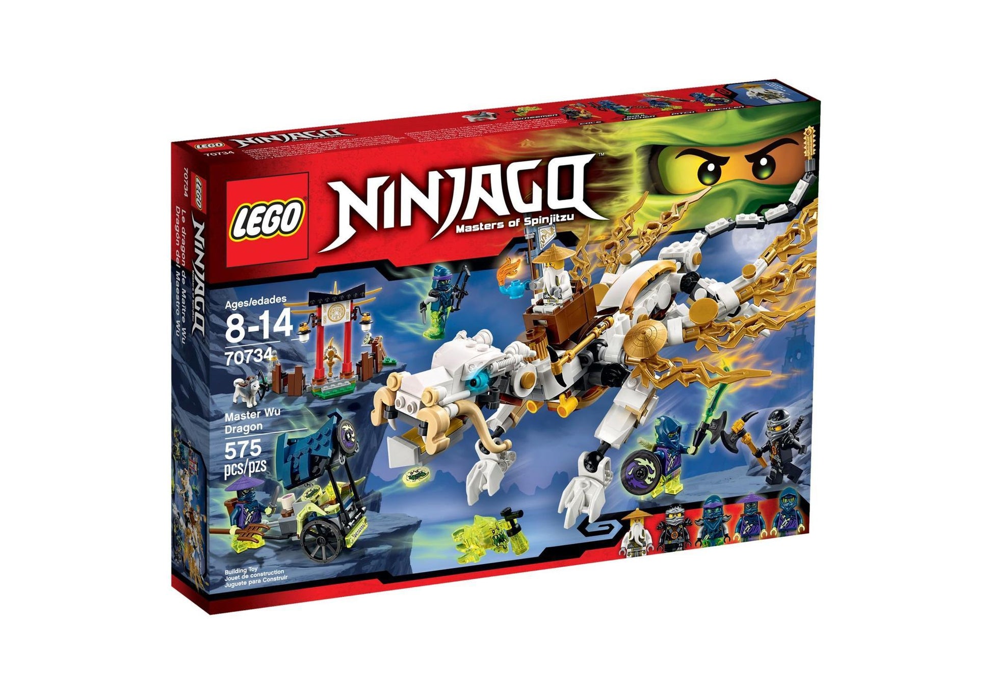 Lego 70734 Ninjago: Meister Wus Drache - plegobil