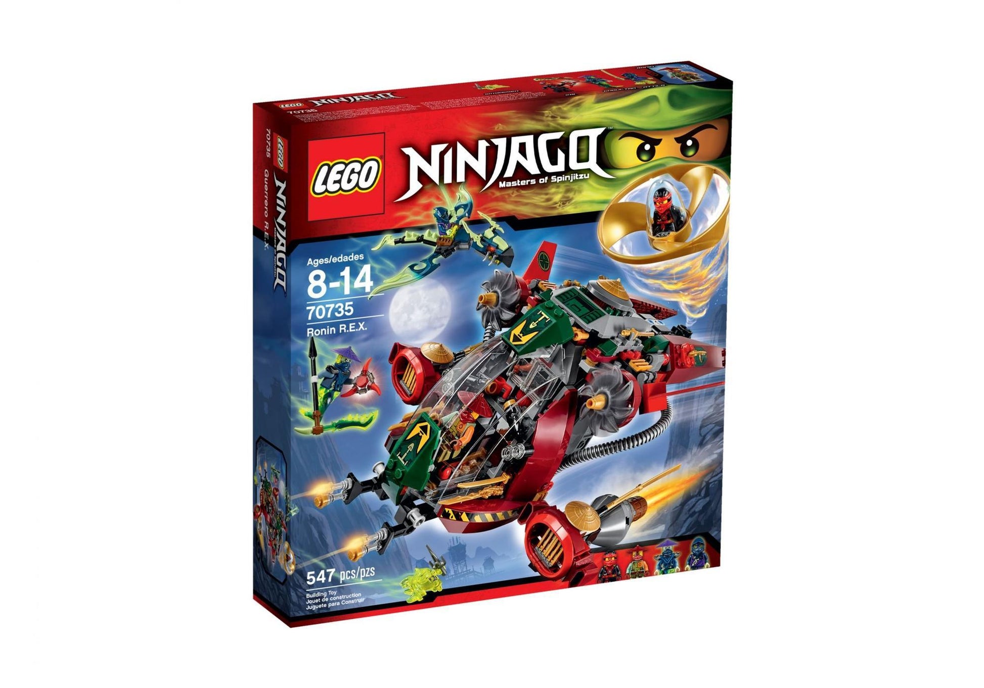 Lego 70735 Ninjago: Ronin R.E.X. - plegobil
