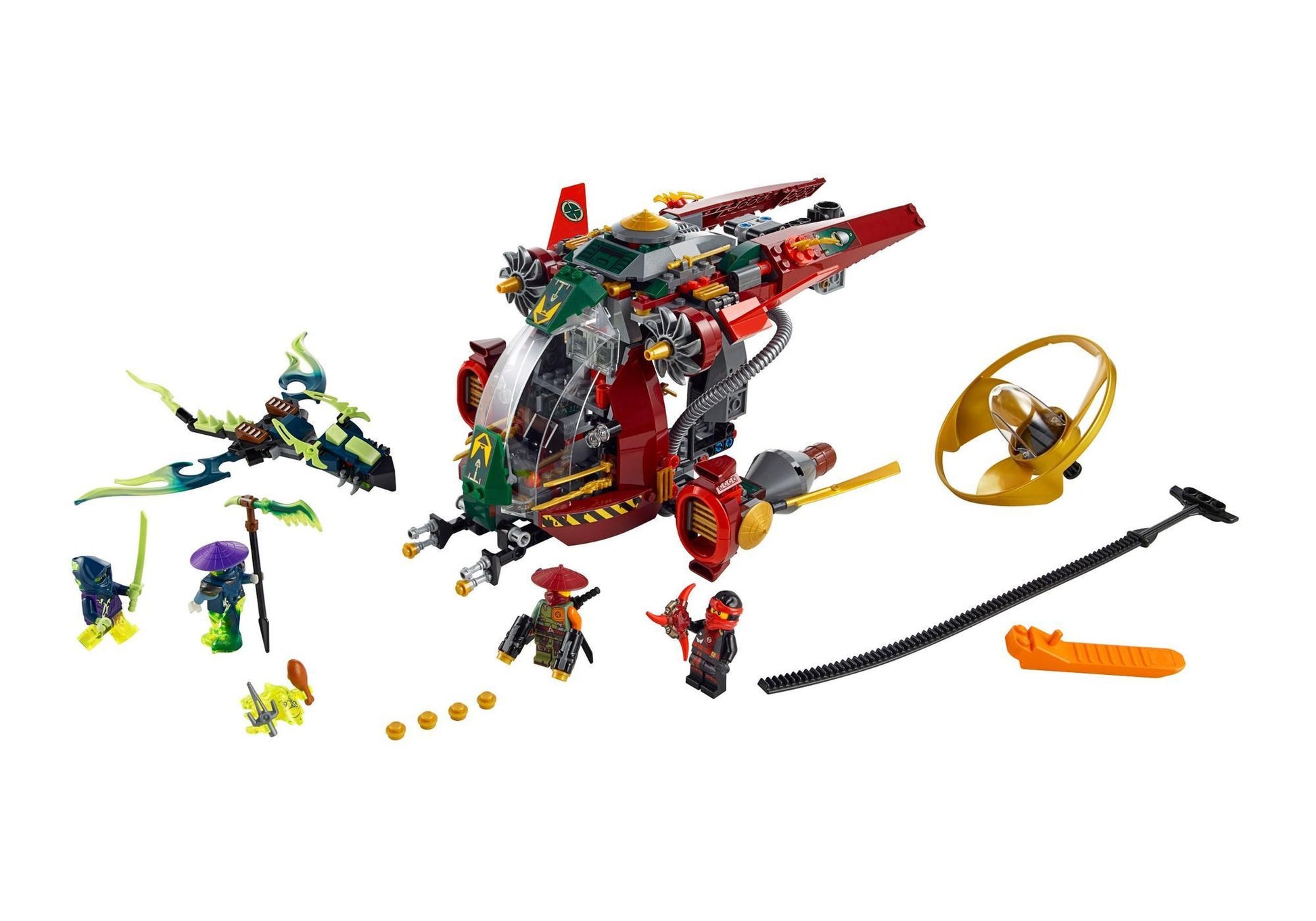 Lego 70735 Ninjago: Ronin R.E.X. - plegobil