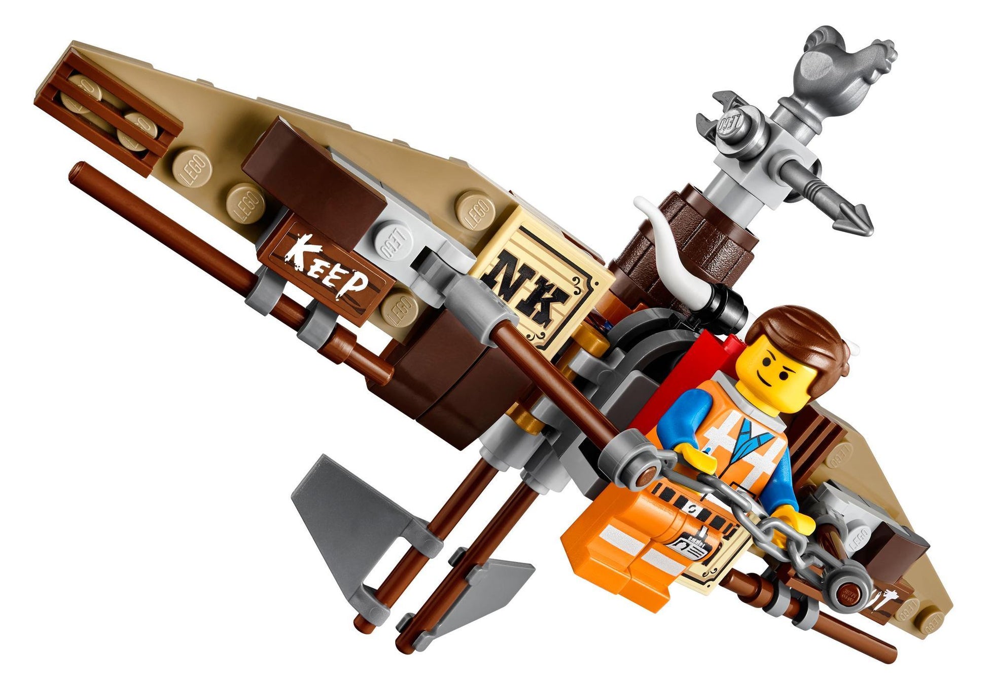 Lego 70800 The Lego Movie: Flucht mit dem Gleiter - plegobil