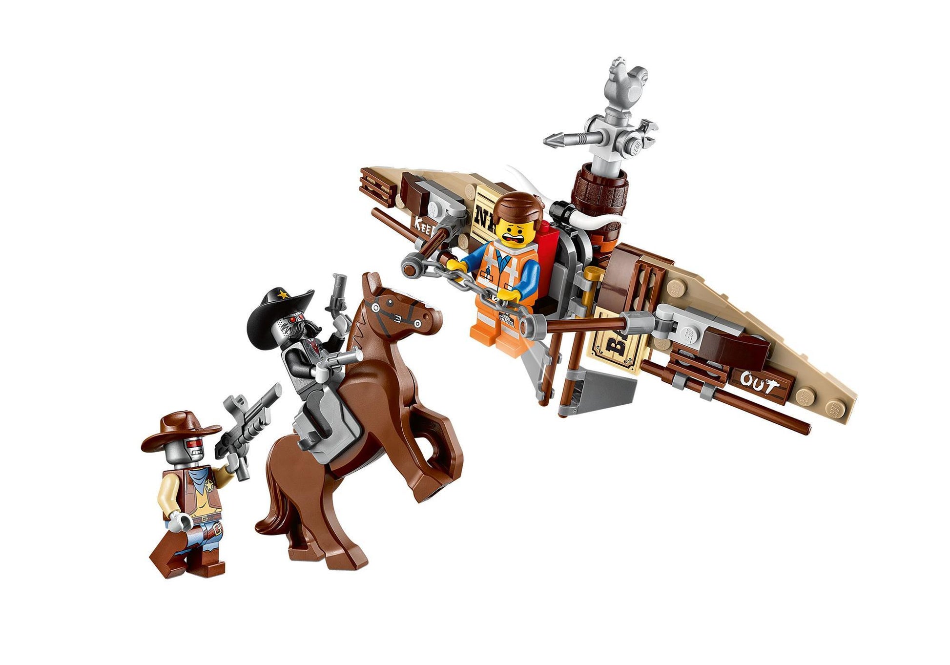 Lego 70800 The Lego Movie: Flucht mit dem Gleiter - plegobil
