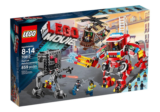 Lego 70813 The Lego Movie: Windmühle und Feuerwehr-Roboter Verstärkung - plegobil