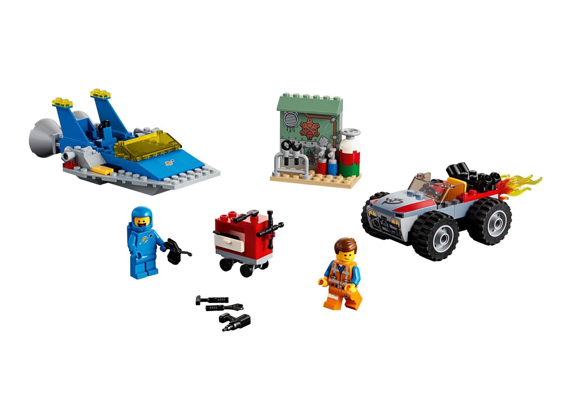 Lego 70821 The Lego Movie 2: Emmets und Bennys Bau- und Reparaturwerkstatt! - plegobil