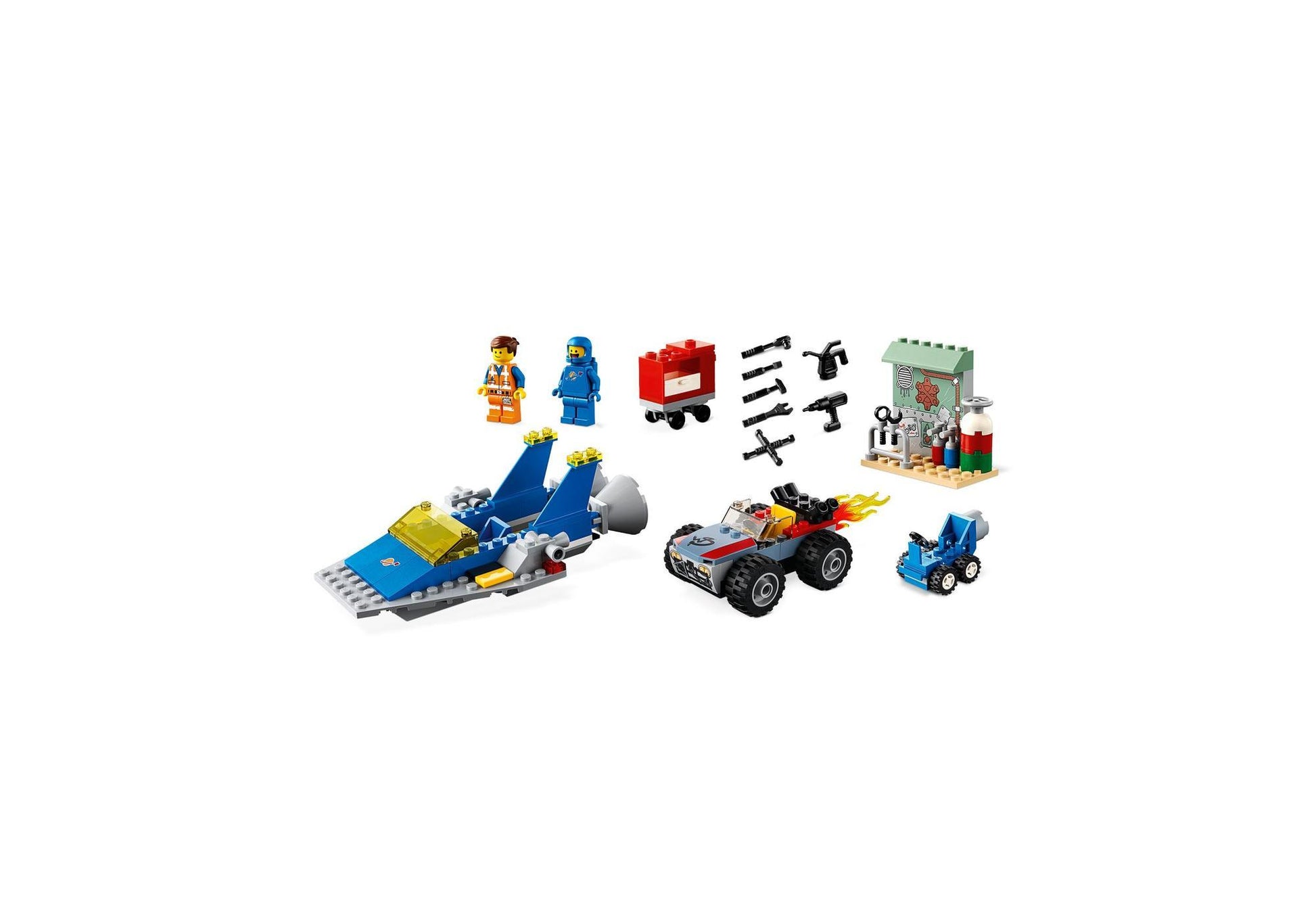 Lego 70821 The Lego Movie 2: Emmets und Bennys Bau- und Reparaturwerkstatt! - plegobil