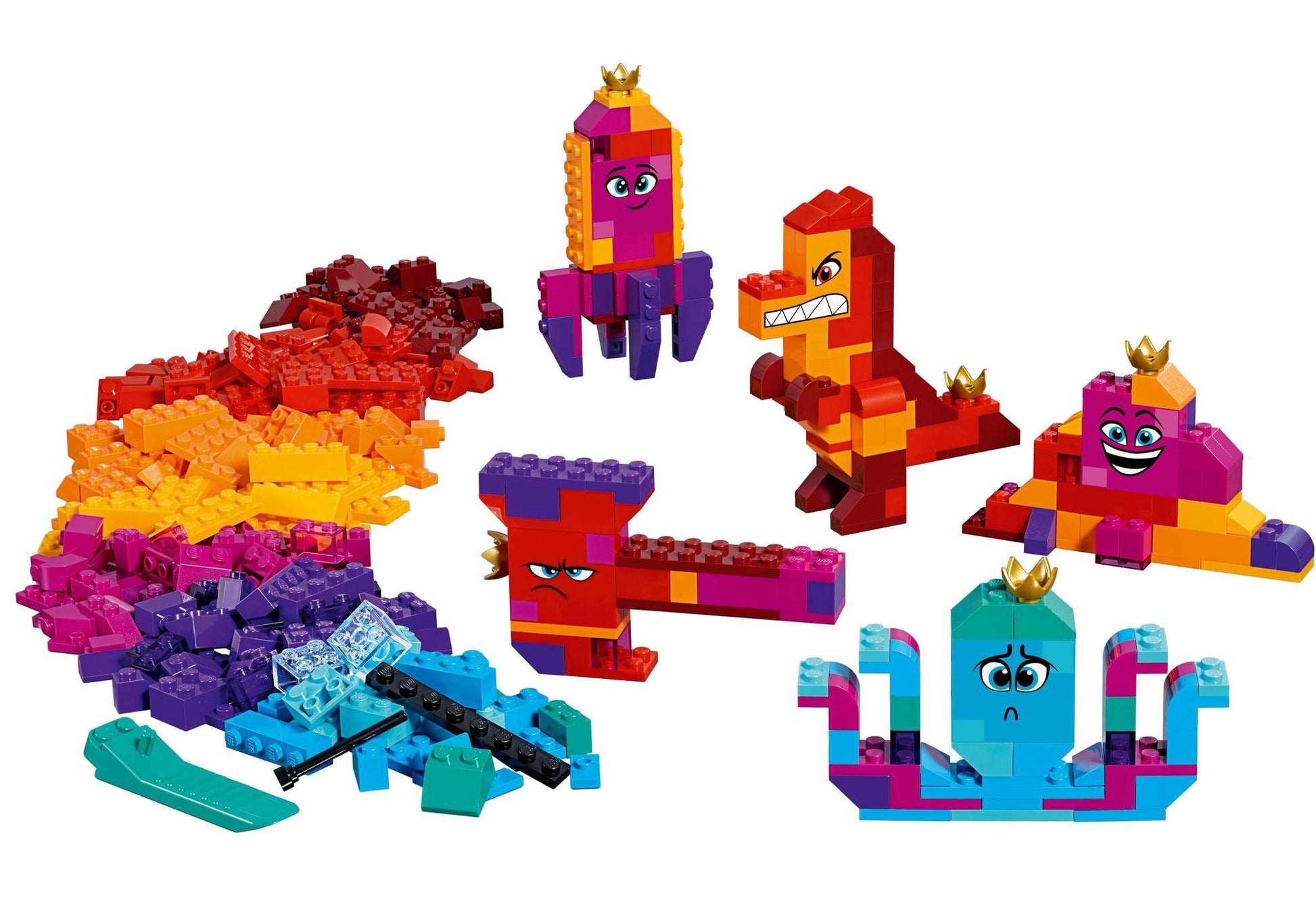 Lego 70825 The Lego Movie 2: Königin Wasimma Si-Willis Bau-Was-Du-Willst-Box! - plegobil
