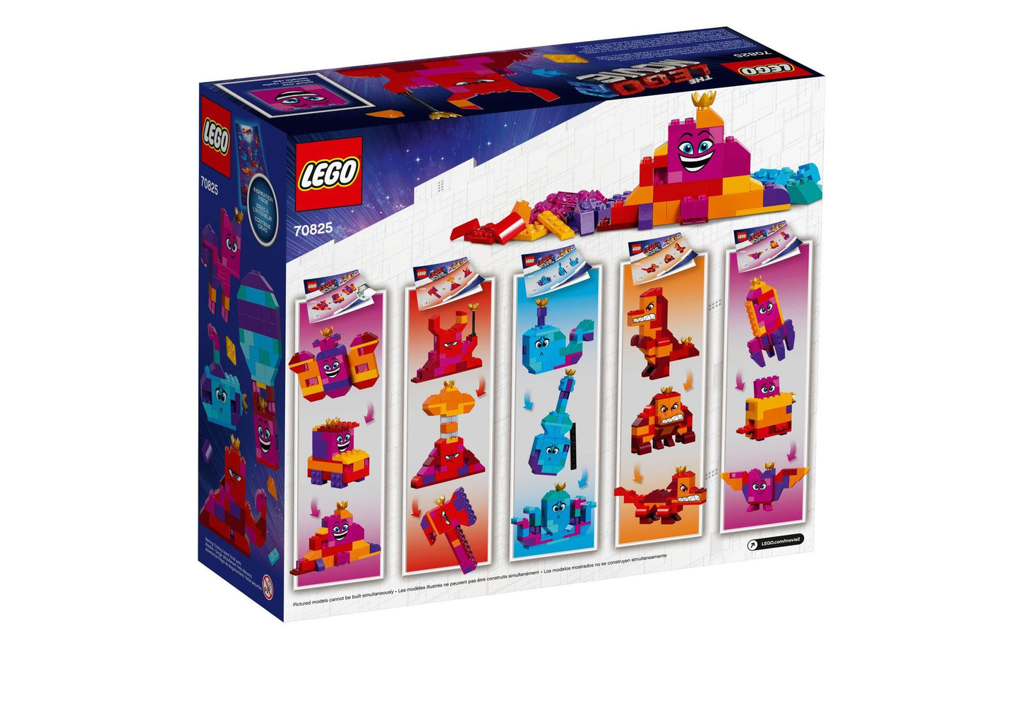 Lego 70825 The Lego Movie 2: Königin Wasimma Si-Willis Bau-Was-Du-Willst-Box! - plegobil