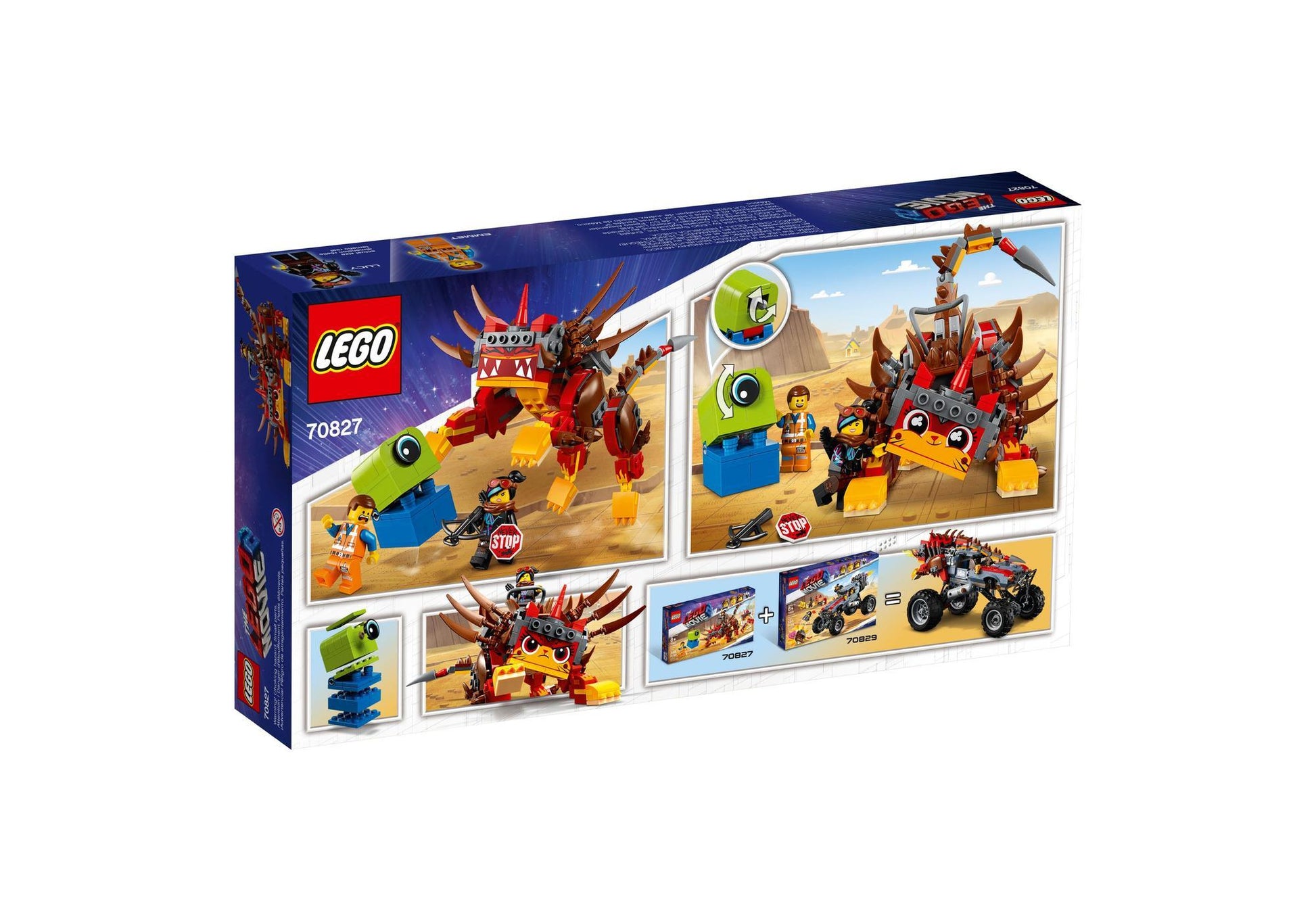 Lego 70827 The Lego Movie 2: Ultrakatty & Krieger-Lucy! - plegobil