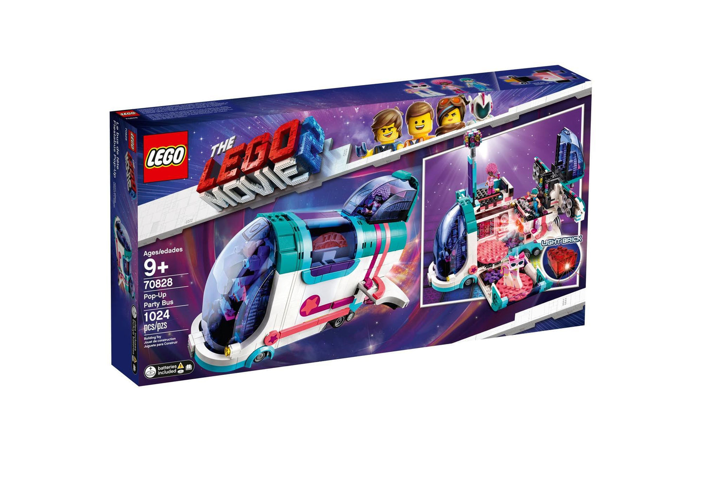 Lego 70828 The Lego Movie 2: Pop-Up-Party-Bus - plegobil