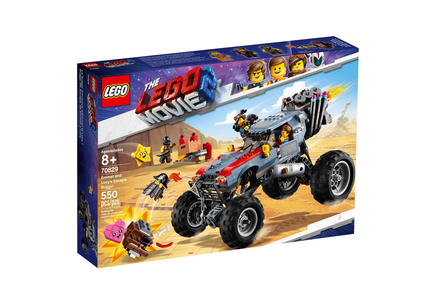 Lego 70829 The Lego Movie 2: Emmets und Lucys Flucht-Buggy