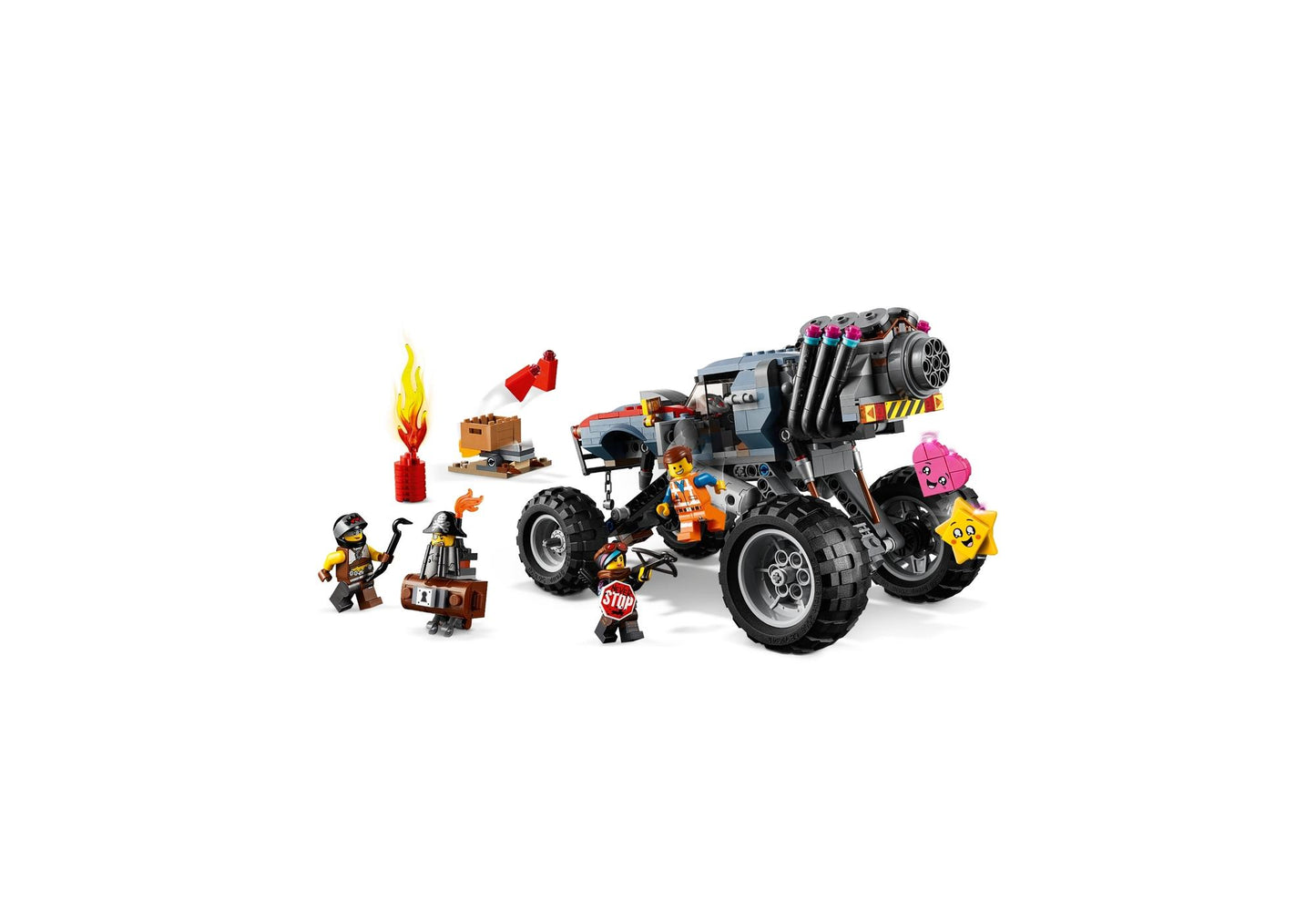 Lego 70829 The Lego Movie 2: Emmets und Lucys Flucht-Buggy