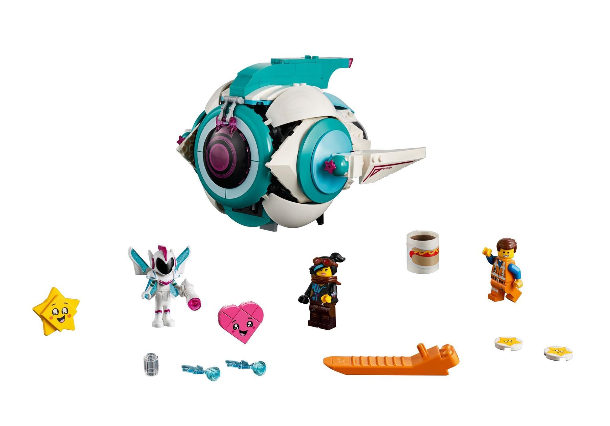 Lego 70830 The Lego Movie 2: Sweet Mischmaschs Schwester-Raumschiff - plegobil