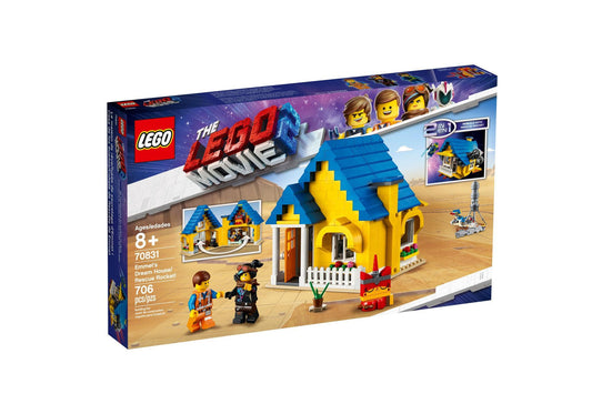 Lego 70831 The Lego Movie 2: Emmets Traumhaus/Rettungsrakete! - plegobil