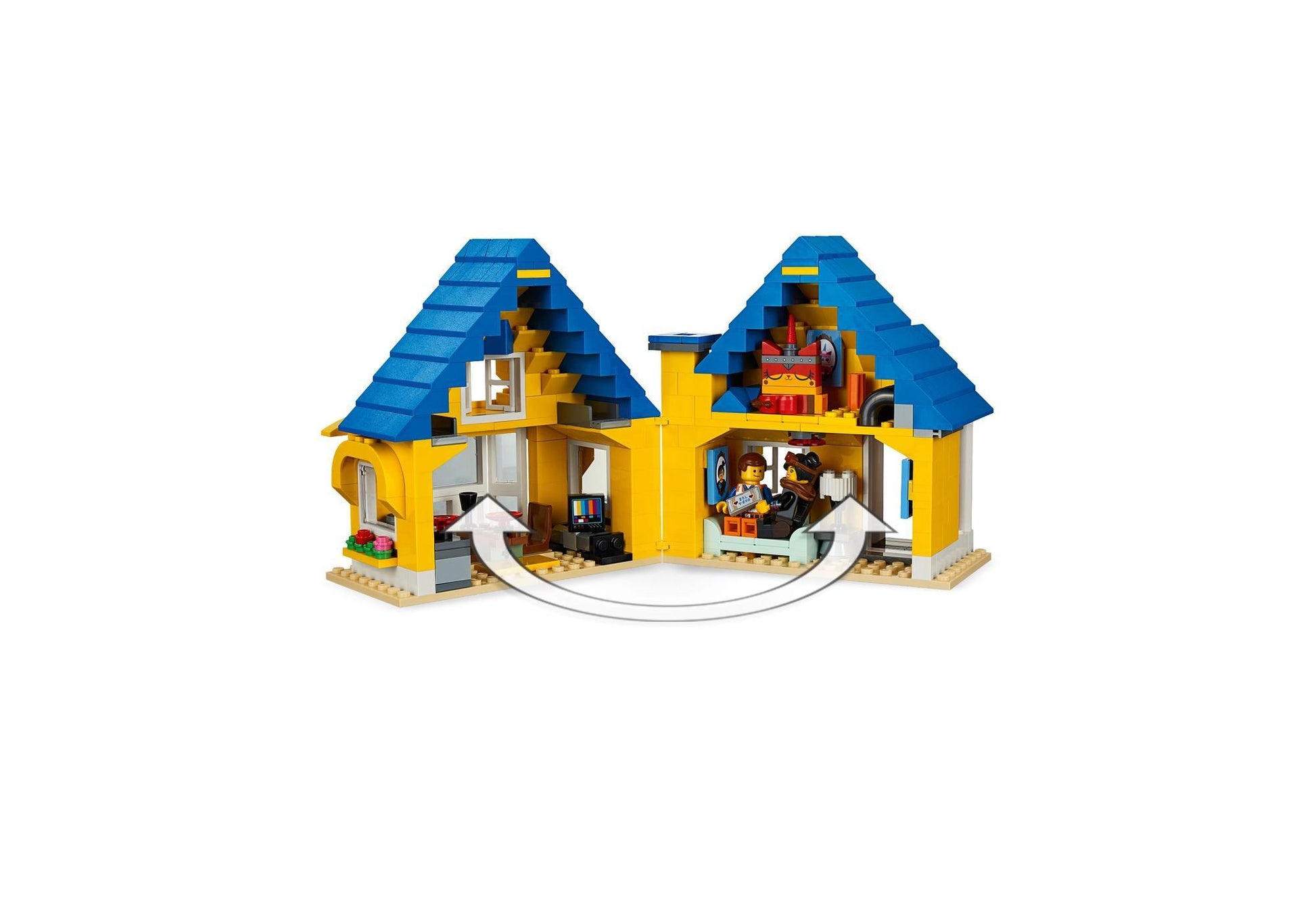 Lego 70831 The Lego Movie 2: Emmets Traumhaus/Rettungsrakete! - plegobil