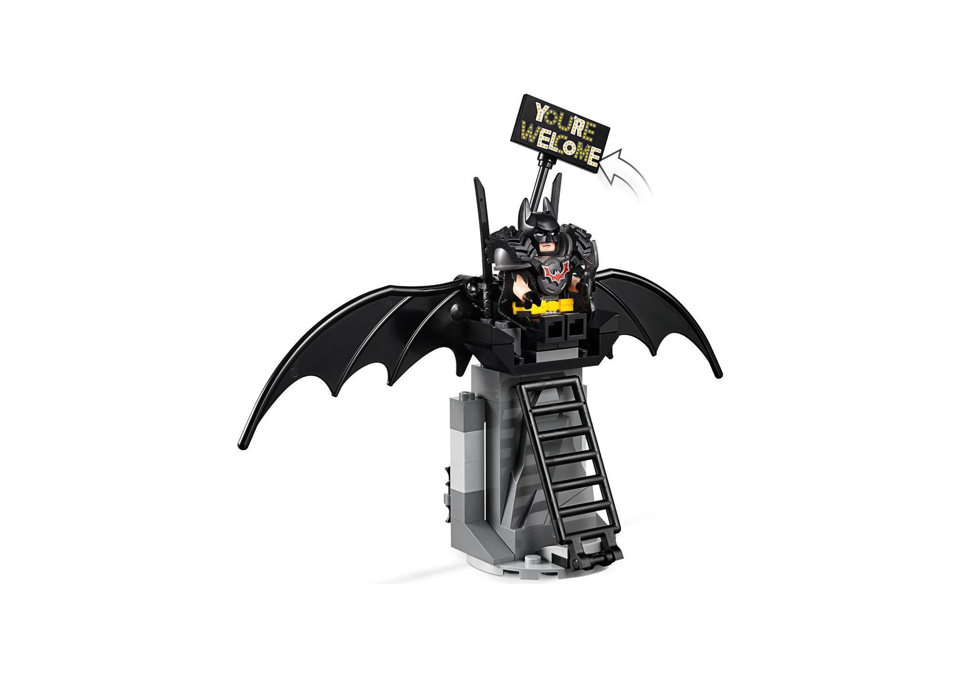 Lego 70836 The Lego Movie 2: Einsatzbereiter Batman und Eisenbart - plegobil