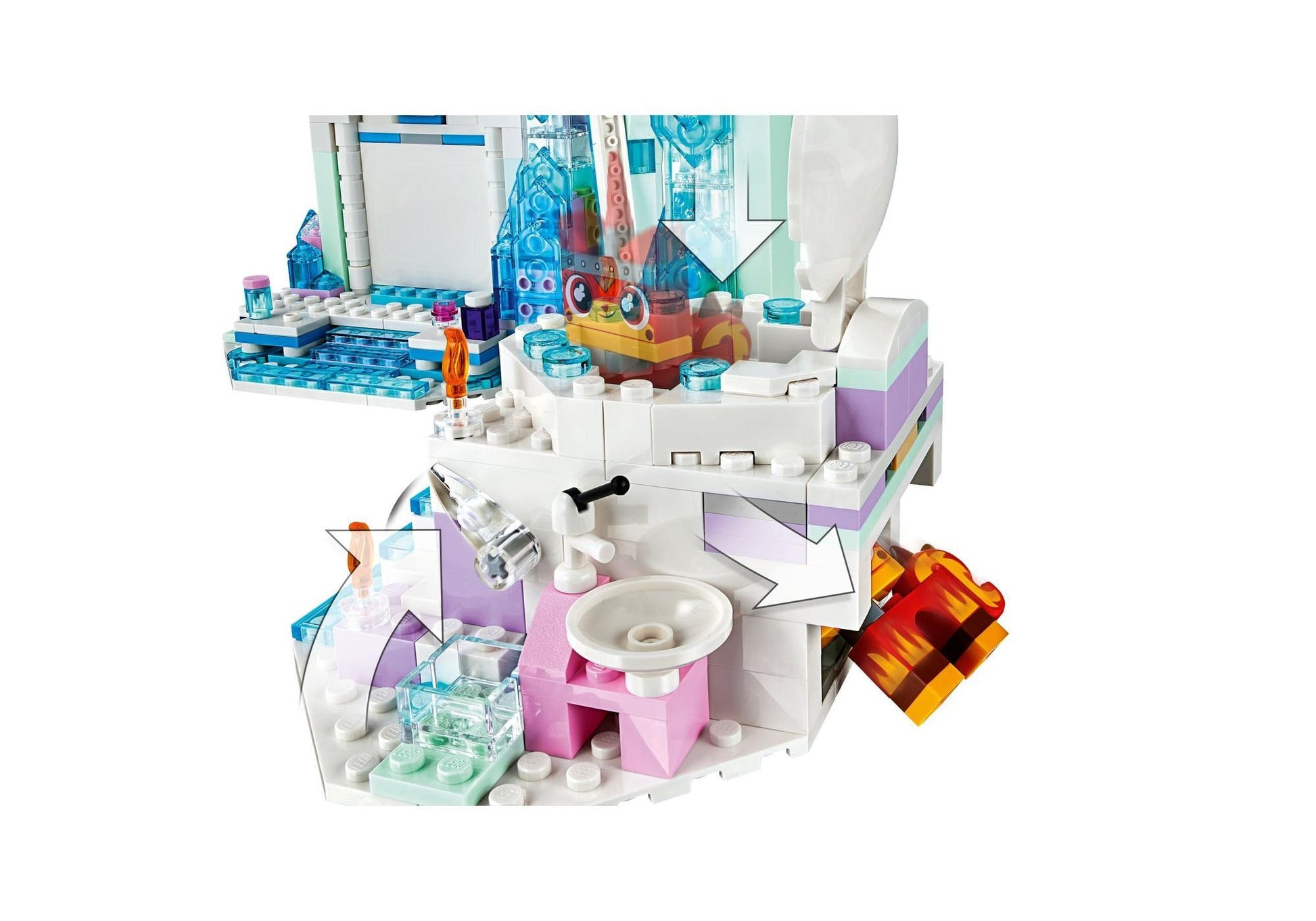 Lego 70837 The Lego Movie 2: Schimmerndes Glitzer-Spa! - plegobil
