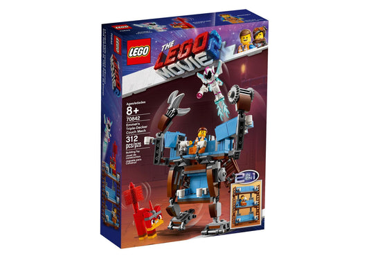 Lego 70842 The Lego Movie 2: Emmets Dreifachdecker-Couch Roboter - plegobil