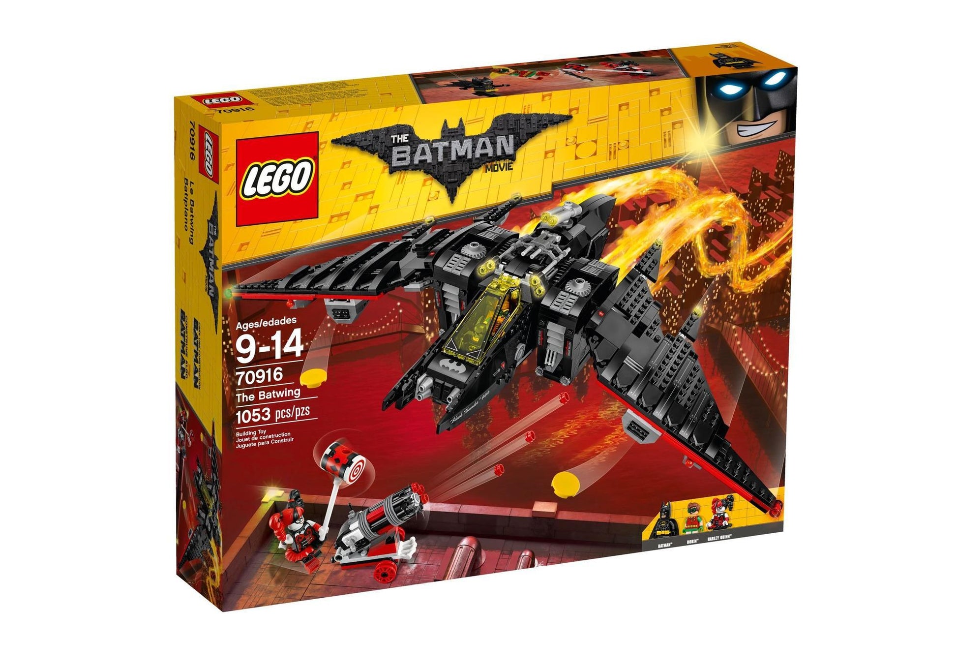 Lego 70916 The Lego Batman Movie: Batwing - plegobil