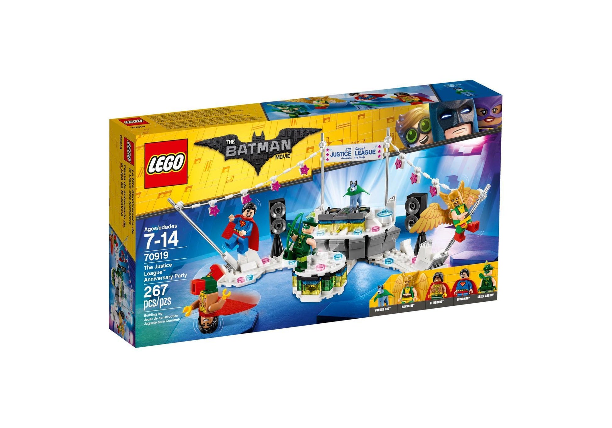 Lego 70919 The Lego Batman Movie: The Justice League Anniversary Party - plegobil