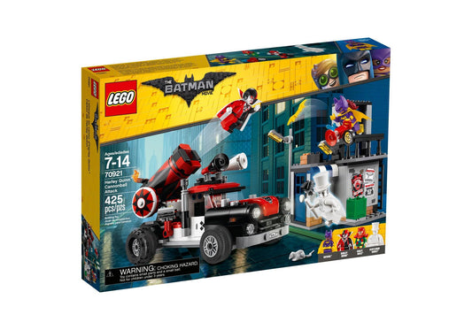 Lego 70921 The Lego Batman Movie: Harley Quinn Kanonenkugelattacke - plegobil
