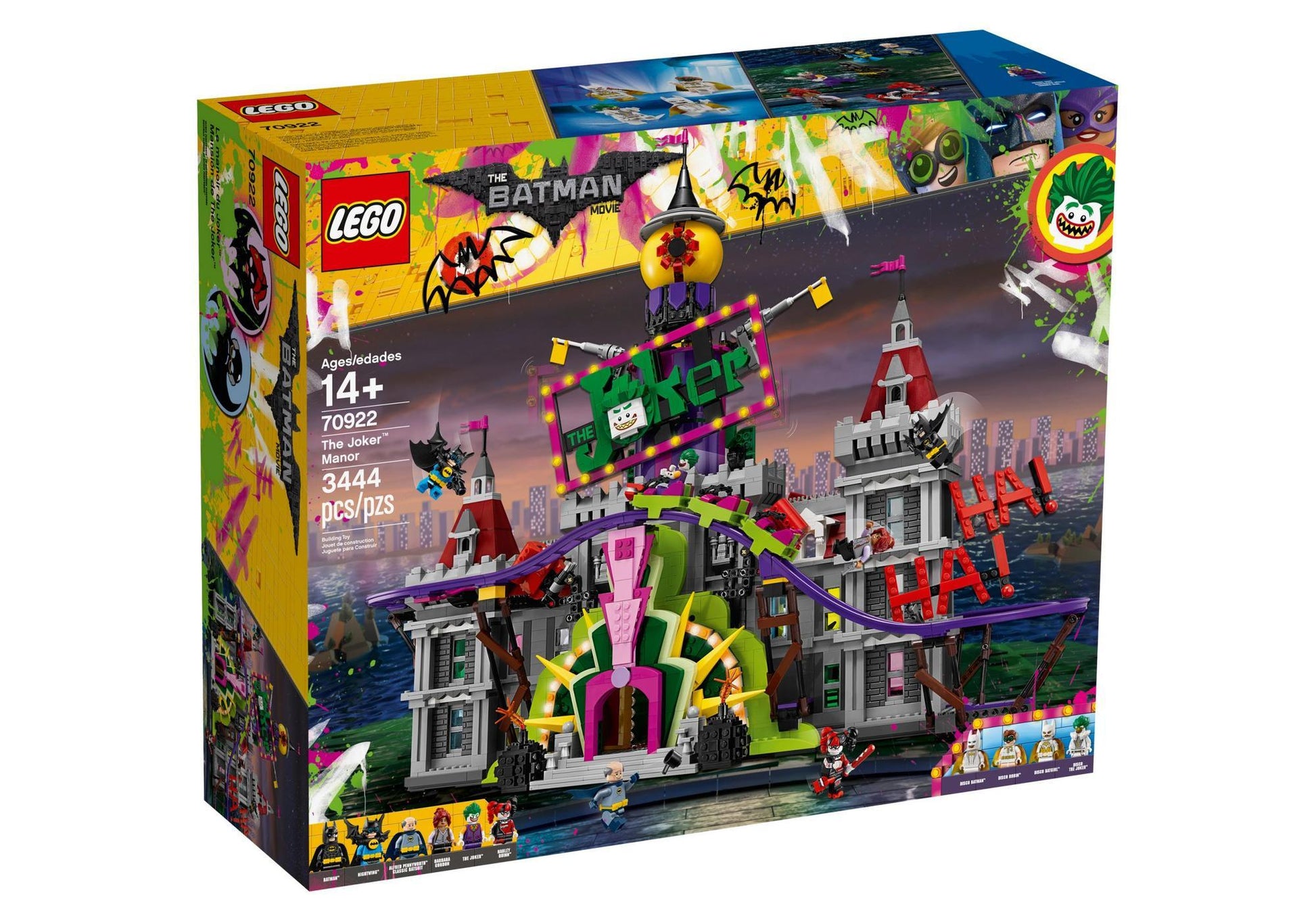 Lego 70922 The Lego Batman Movie: The Joker Manor - plegobil
