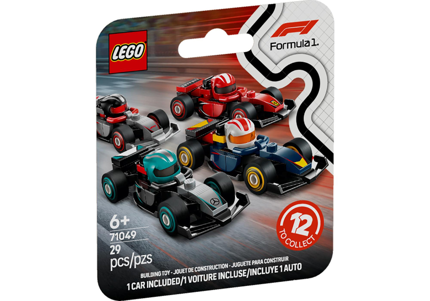 Lego 71049 F1 Rennwagen zum Sammeln