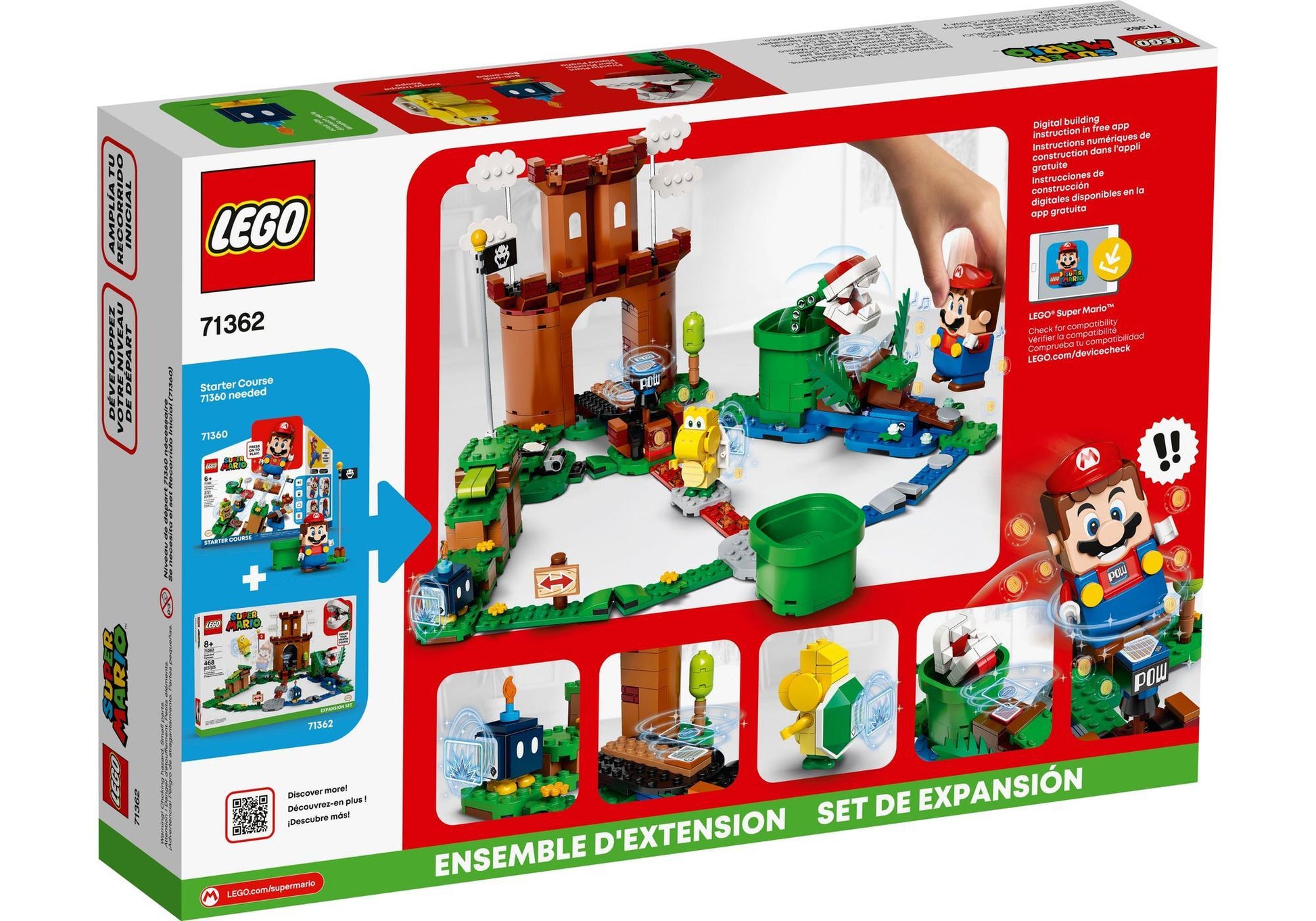 Lego 71362 Super Mario: Bewachte Festung - Erweiterungsset - plegobil
