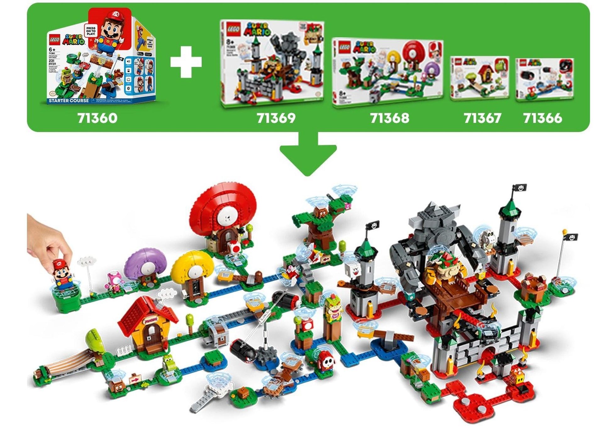 Lego 71363 Super Mario: Wüsten-Pokey - Erweiterungsset - plegobil