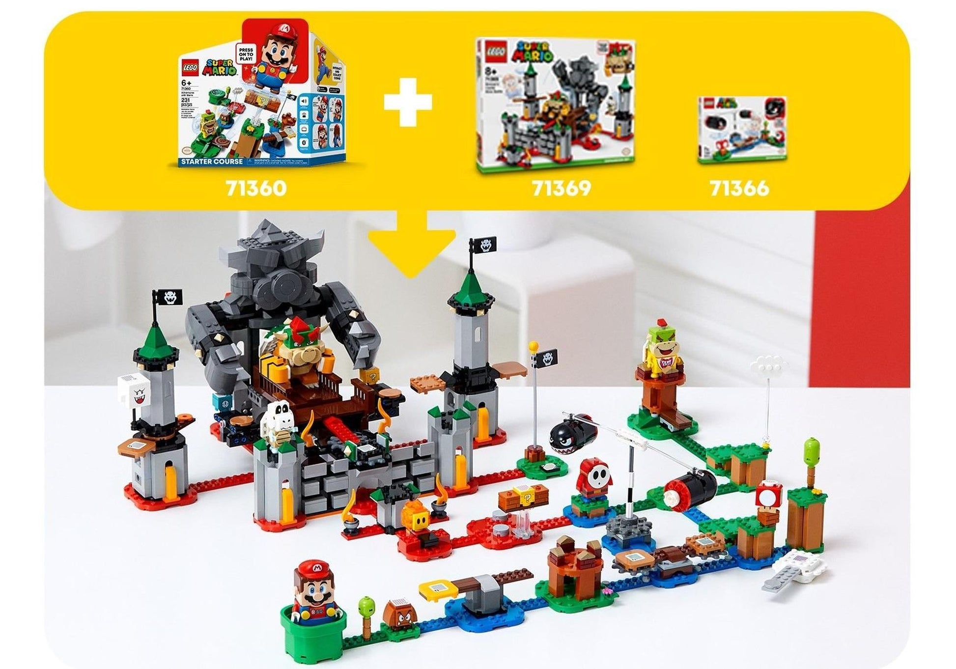 Lego 71366 Super Mario: Riesen-Kugelwillis - Erweiterungsset - plegobil