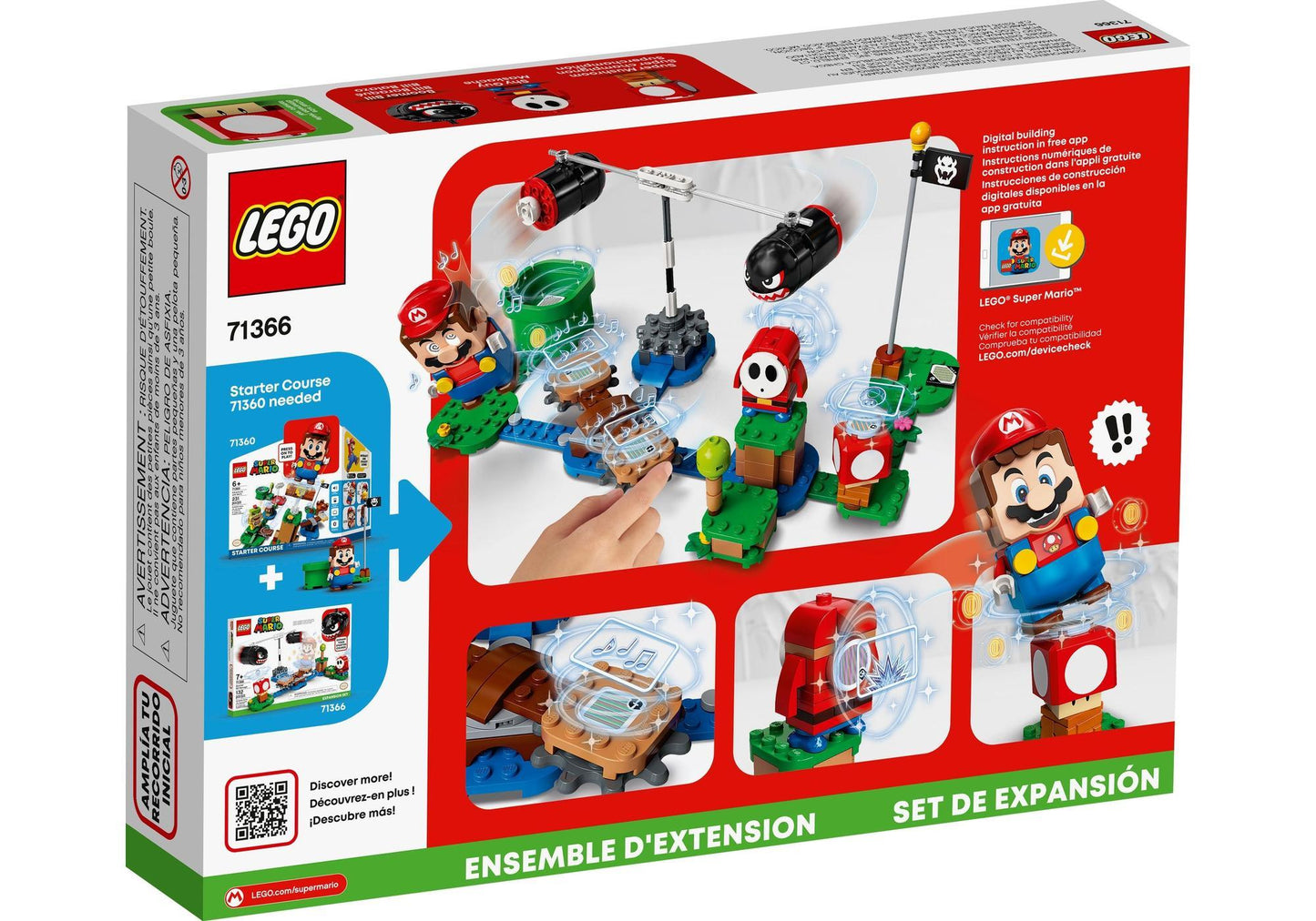 Lego 71366 Super Mario: Riesen-Kugelwillis - Erweiterungsset - plegobil
