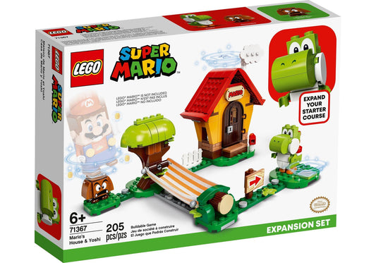 Lego 71367 Super Mario: Marios Haus und Yoshi - Erweiterungsset - plegobil